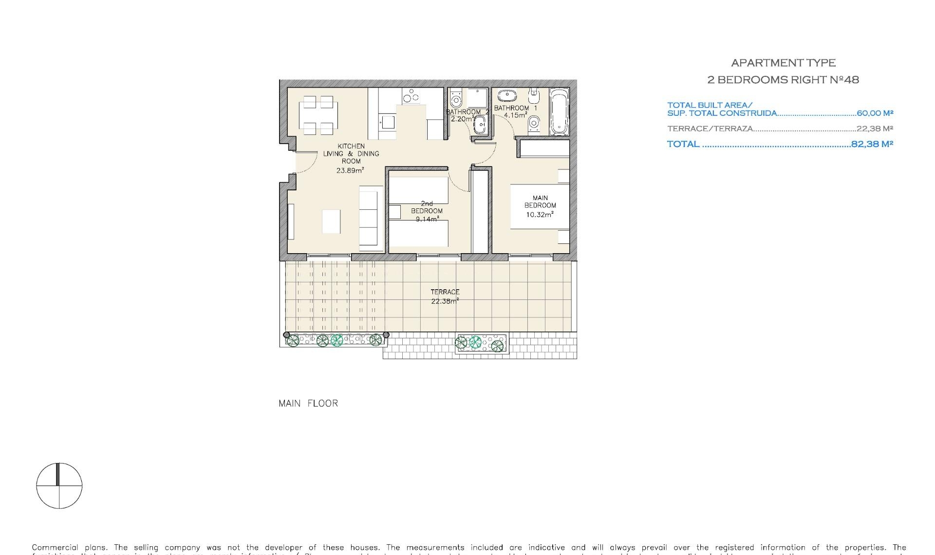 New Build - Apartment -
Águilas - Collados