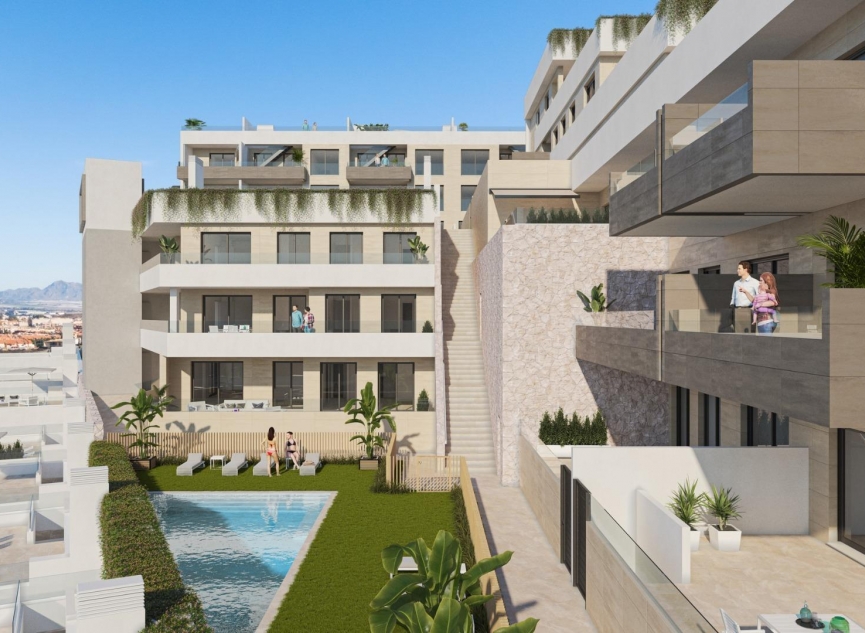 New Build - Apartment -
Águilas - Playa del Hornillo