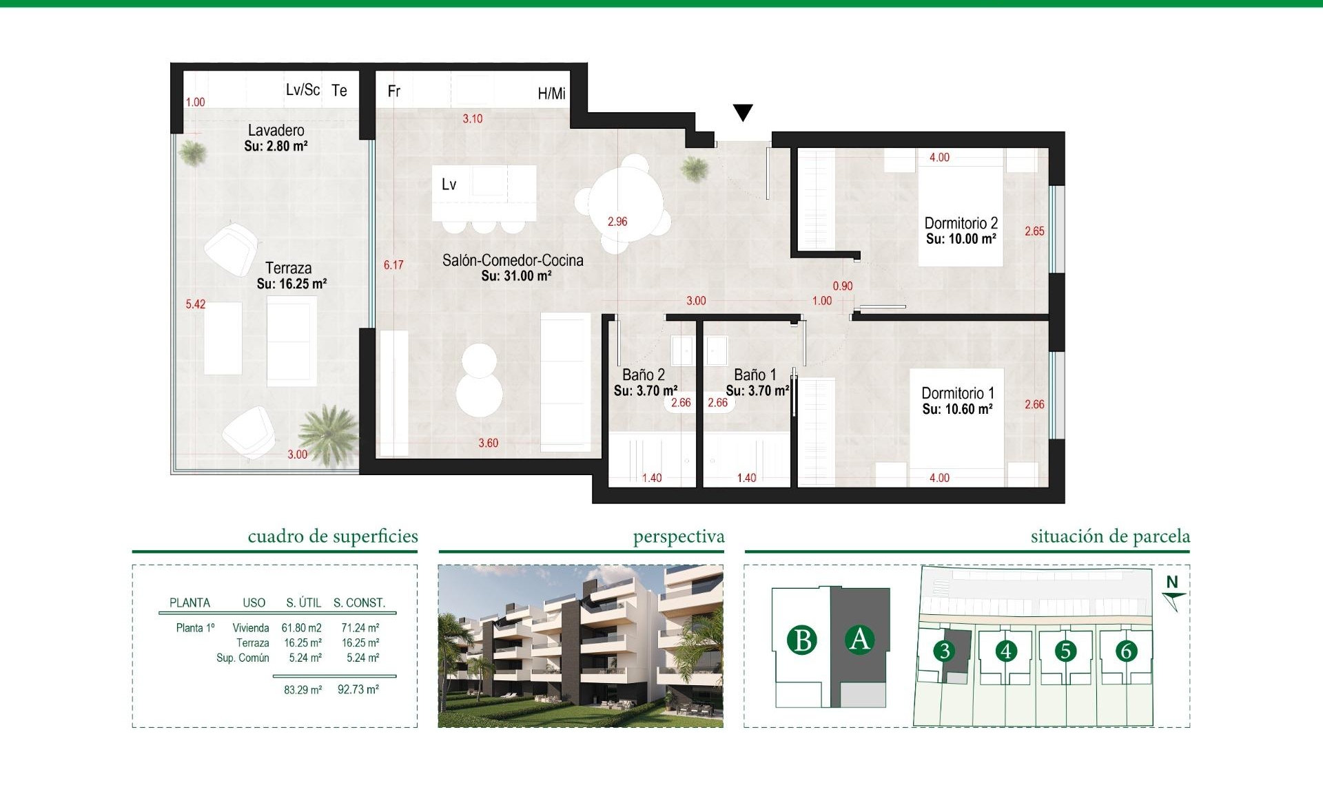 New Build - Apartment -
Alhama de Murcia - CONDADO DE ALHAMA GOLF RESORT
