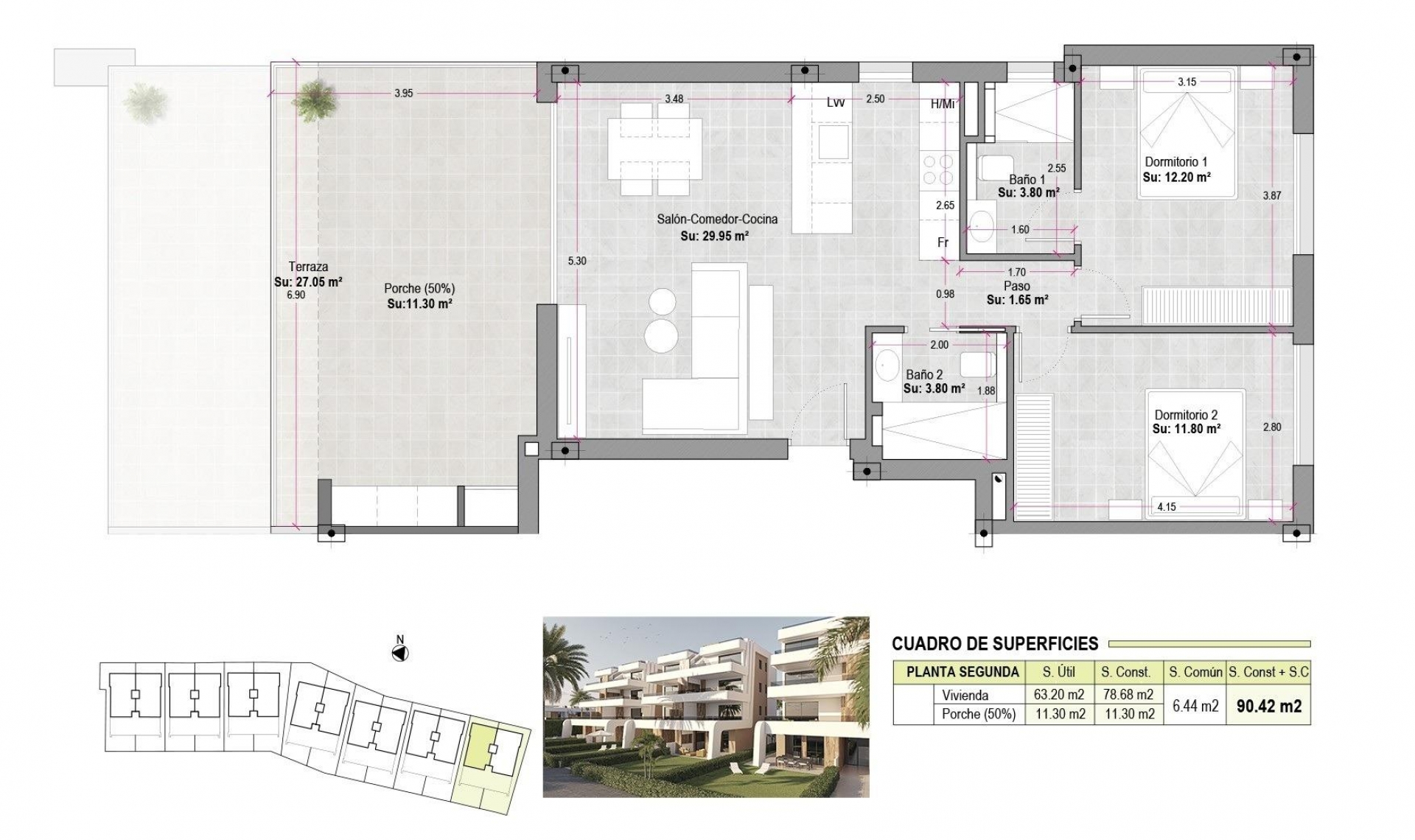 New Build - Apartment -
Alhama de Murcia - Condado De Alhama