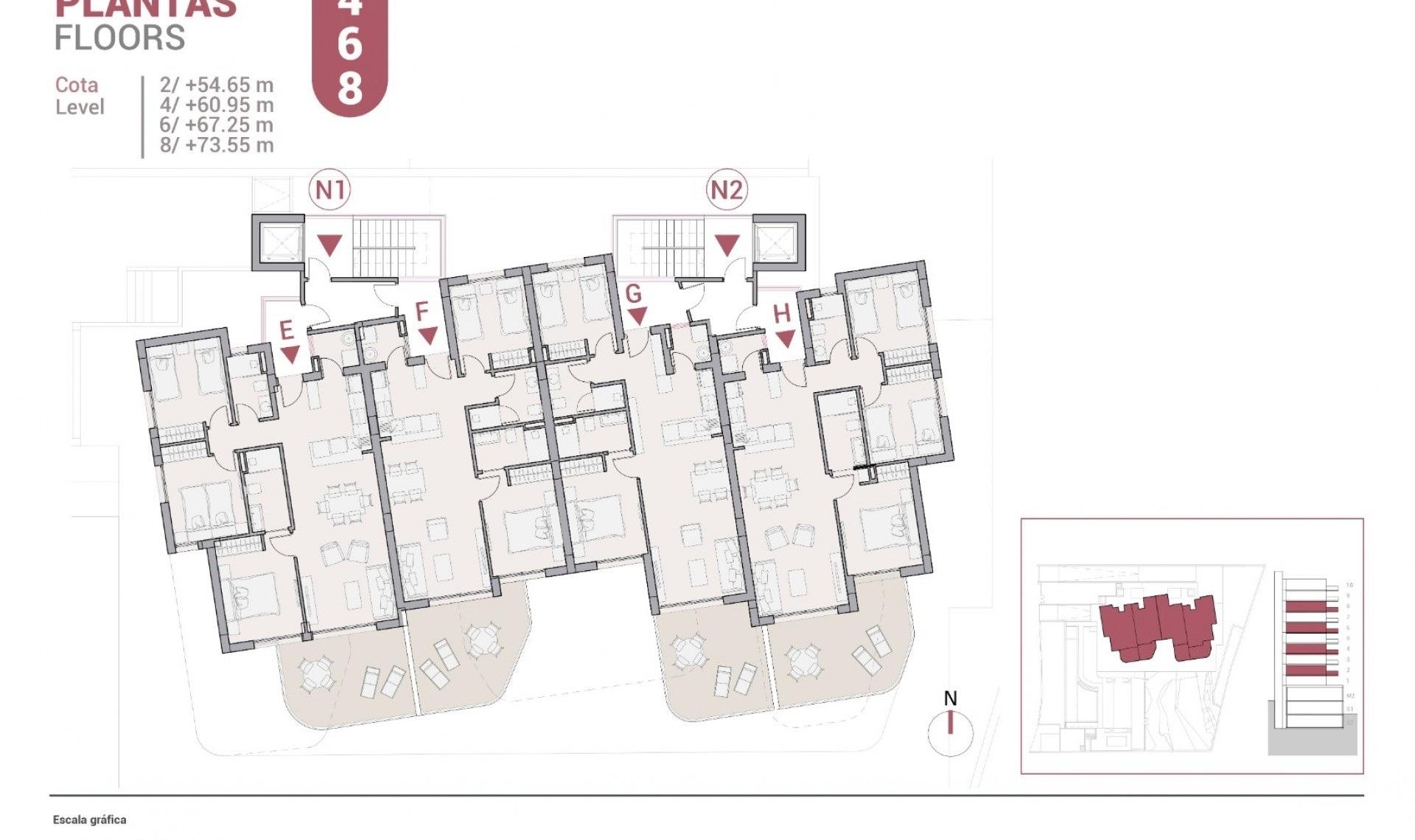 New Build - Apartment -
Calpe - Manzanera