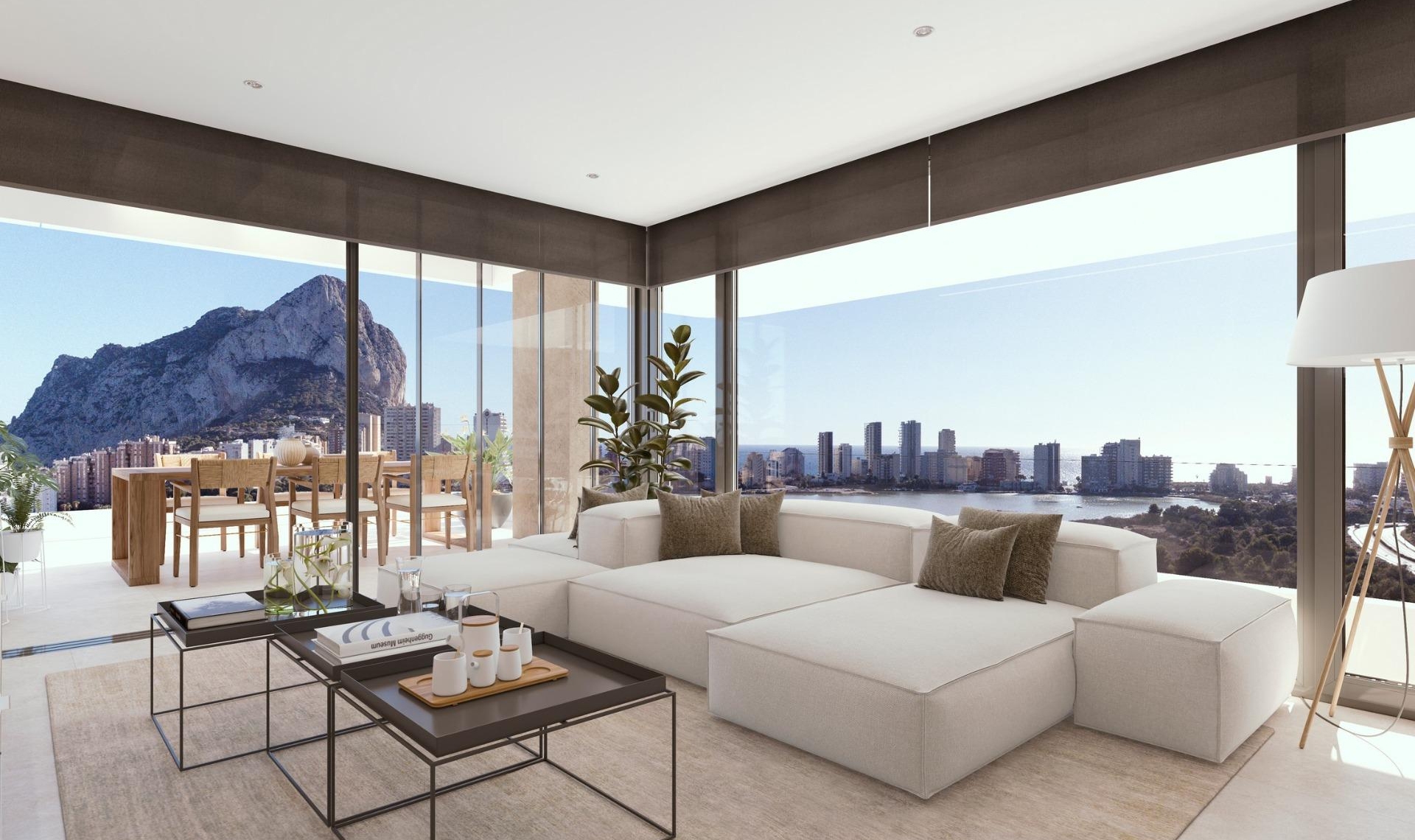 New Build - Apartment -
Calpe - Marisol park