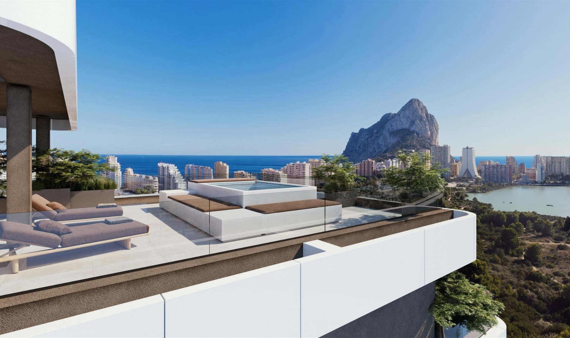 New Build - Apartment -
Calpe - Marisol park