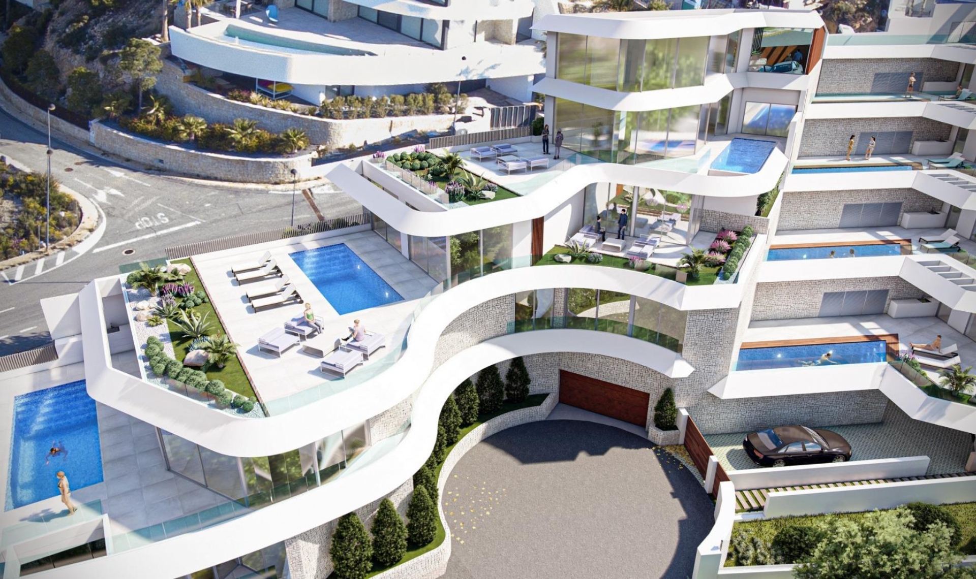 New Build - Apartment -
Calpe - Mascarat