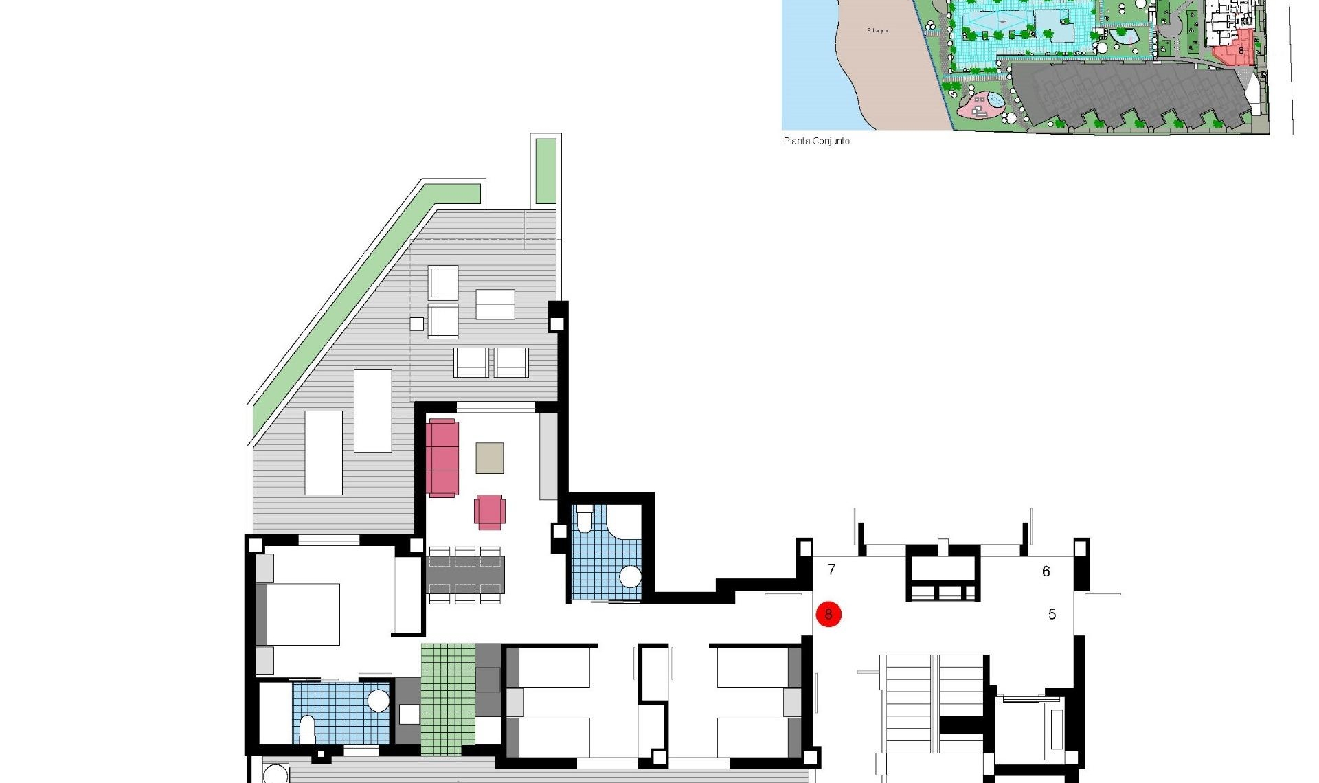 New Build - Apartment -
Denia - Las marinas