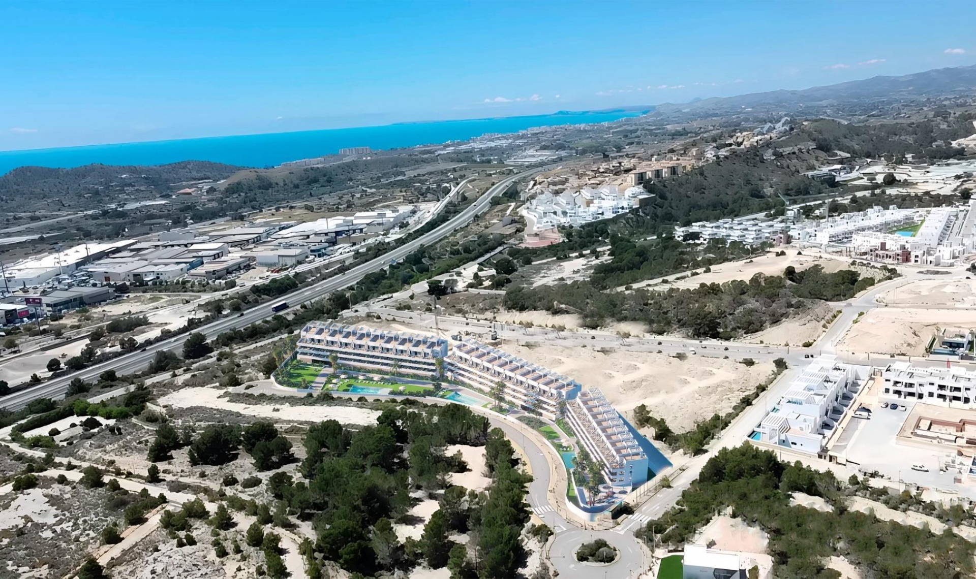 New Build - Apartment -
Finestrat - Balcon de finestrat