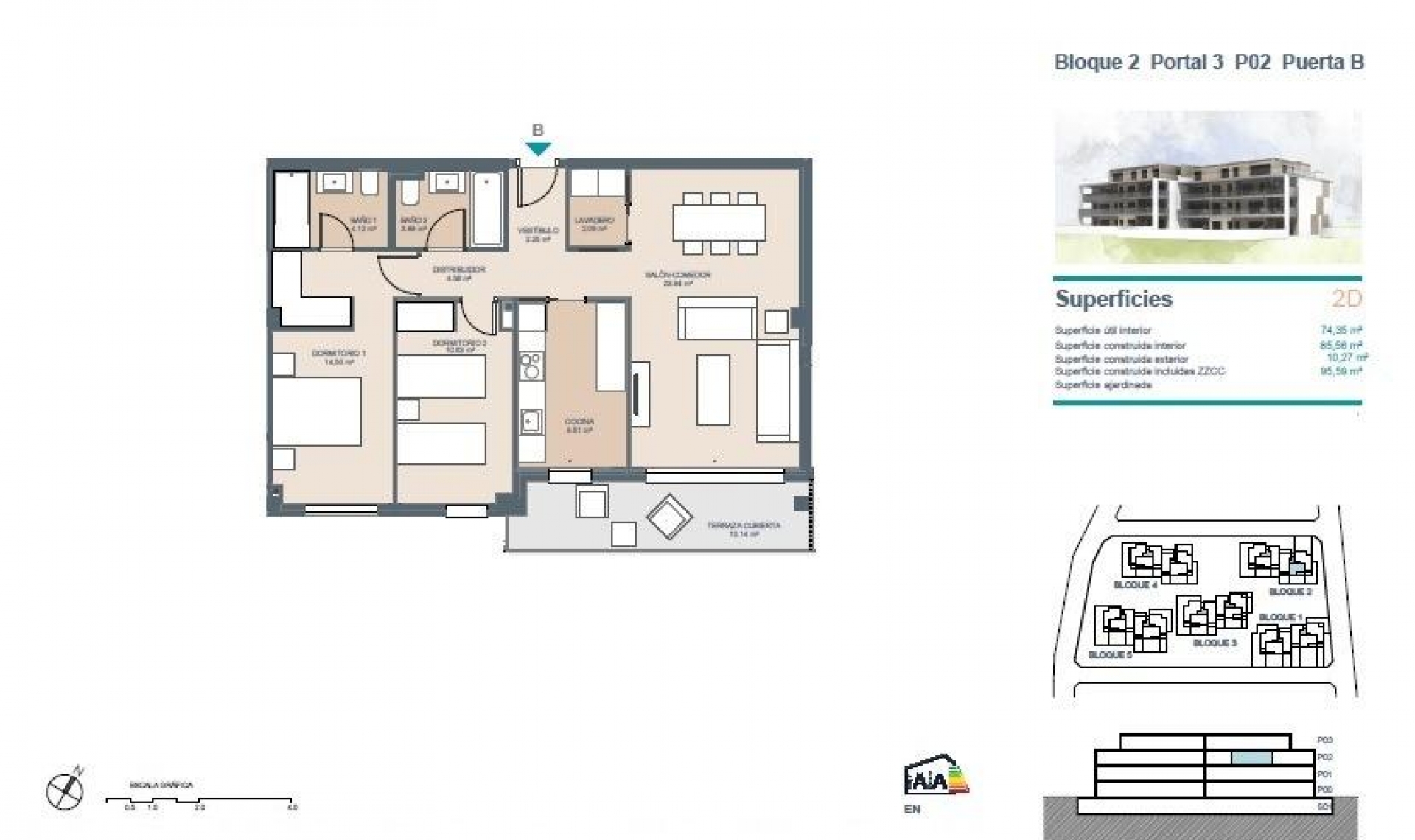 New Build - Apartment -
Godella - Urb. Campolivar