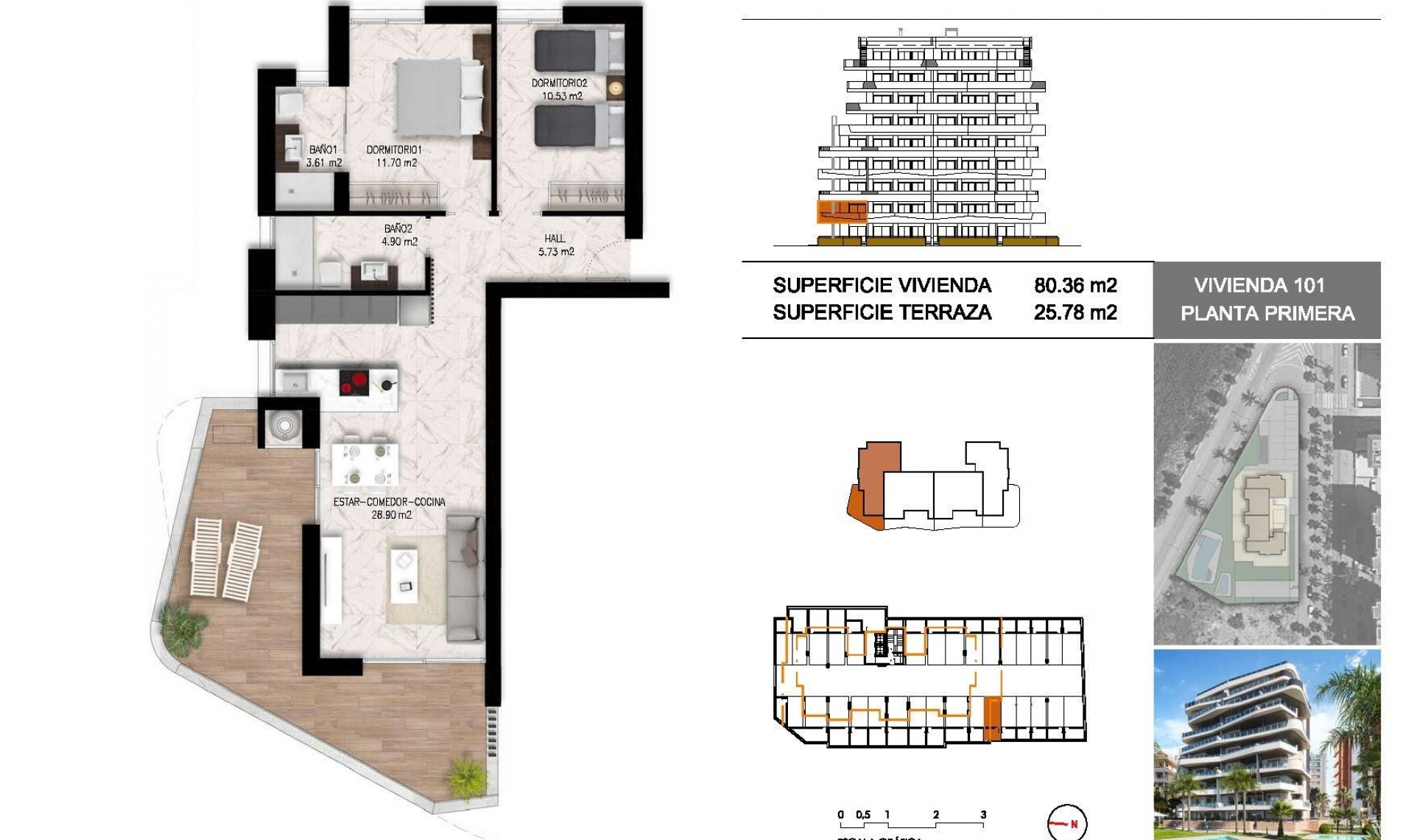 New Build - Apartment -
Guardamar del Segura - PUERTO