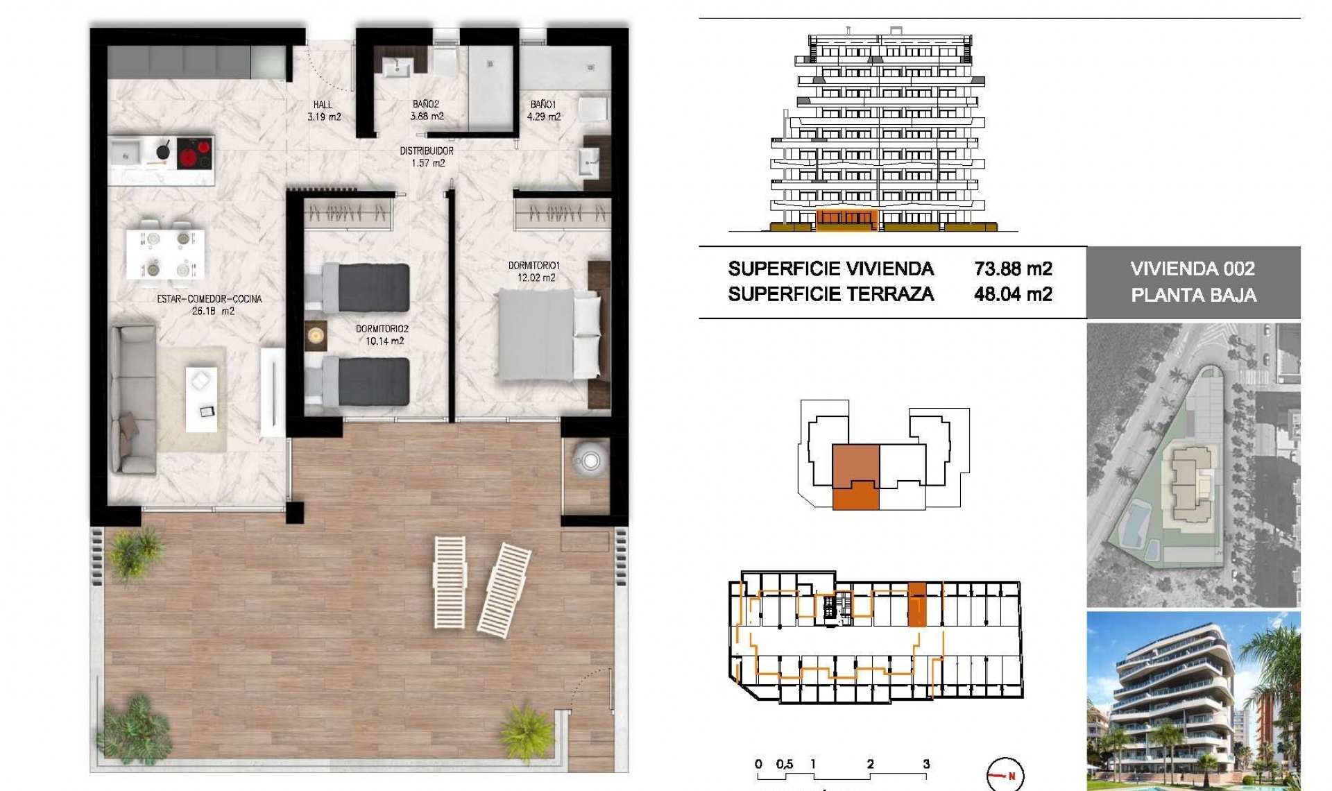 New Build - Apartment -
Guardamar del Segura - PUERTO