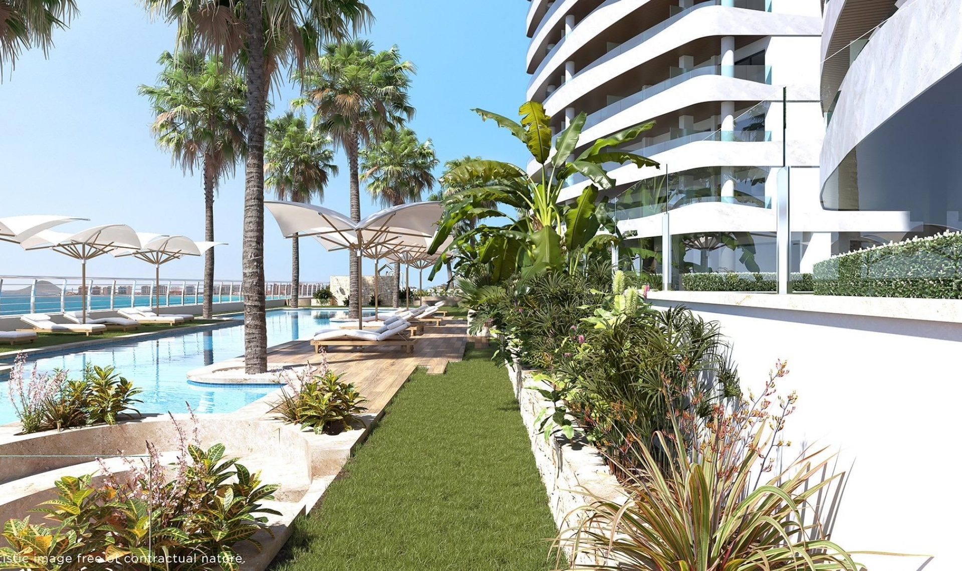 New Build - Apartment -
La Manga - 1ª Linea Del Mar Mediterraneo