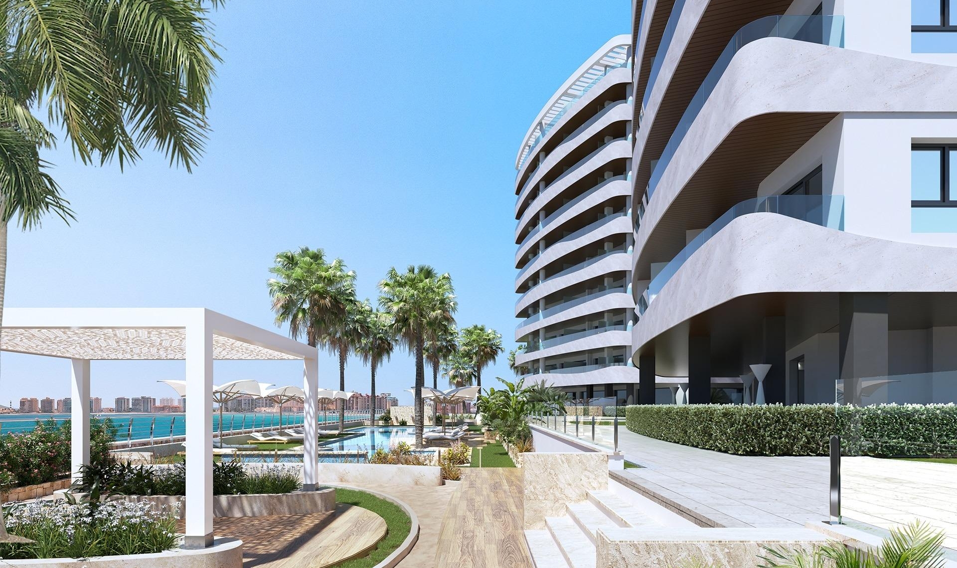 New Build - Apartment -
La Manga - 1ª Linea Del Mar Mediterraneo