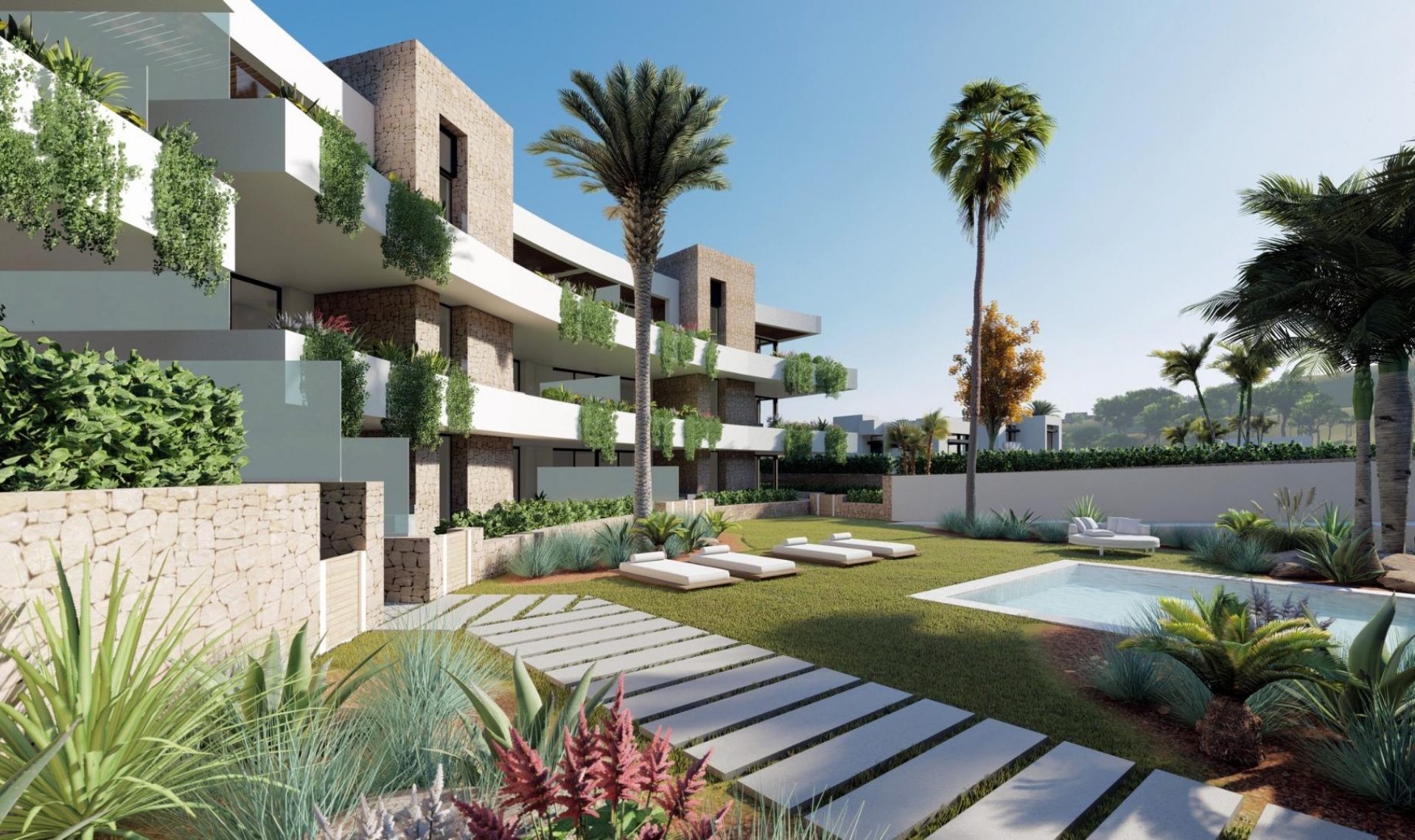 New Build - Apartment -
La Manga Club - Las Orquídeas