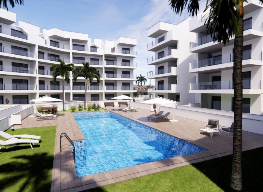 New Build - Apartment -
Los Alcázares - Euro Roda