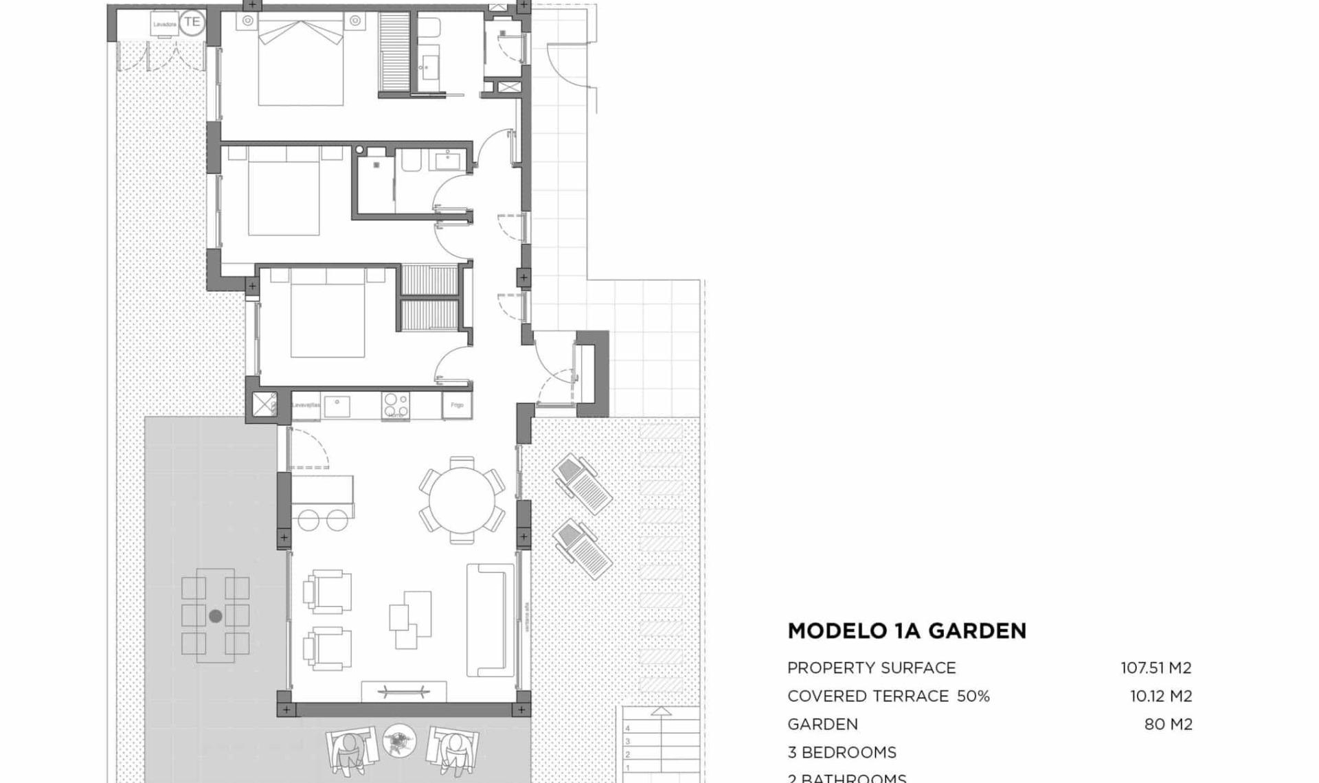 New Build - Apartment -
Los Alcázares - Parque Diana