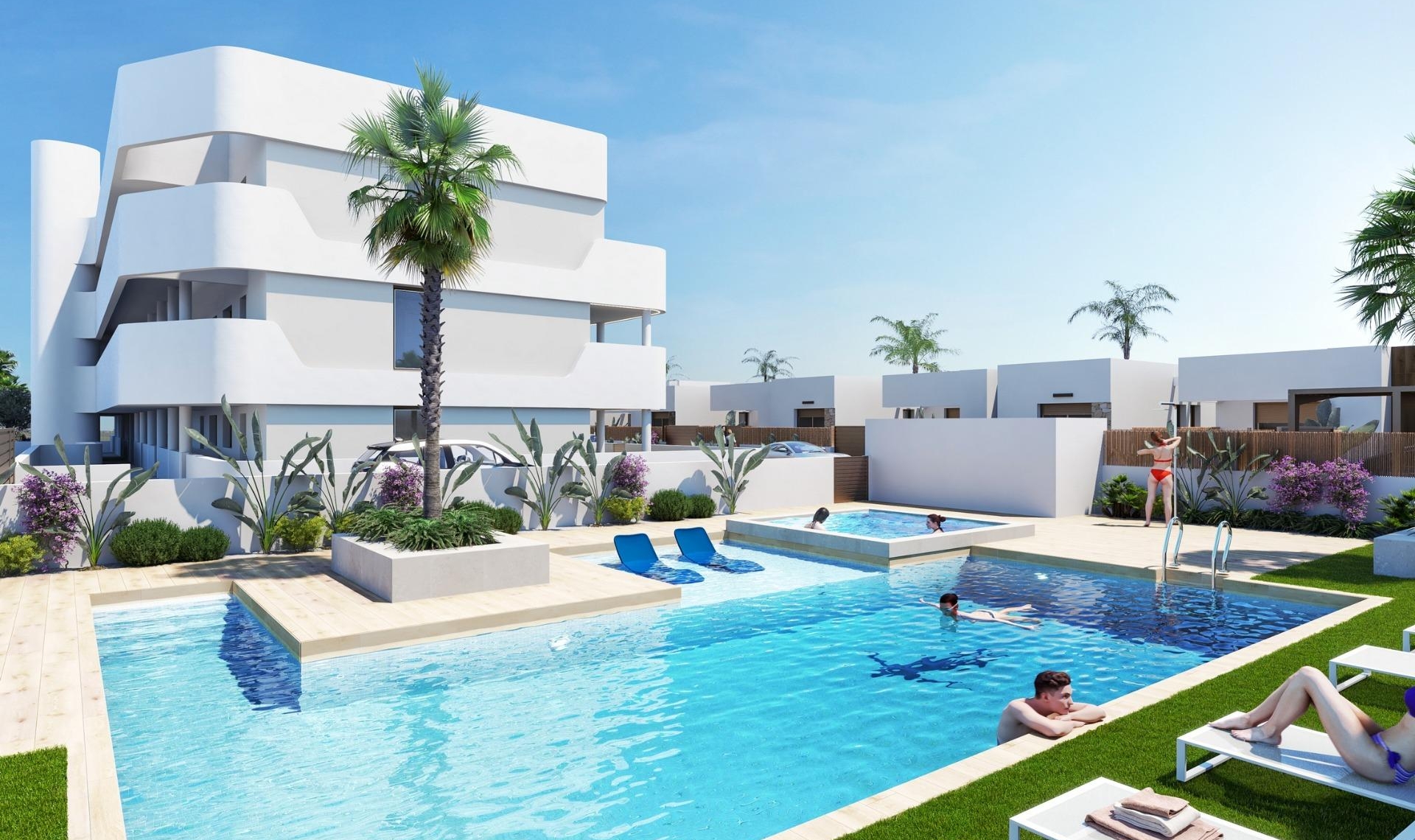 New Build - Apartment -
Los Alcázares - Serena Golf