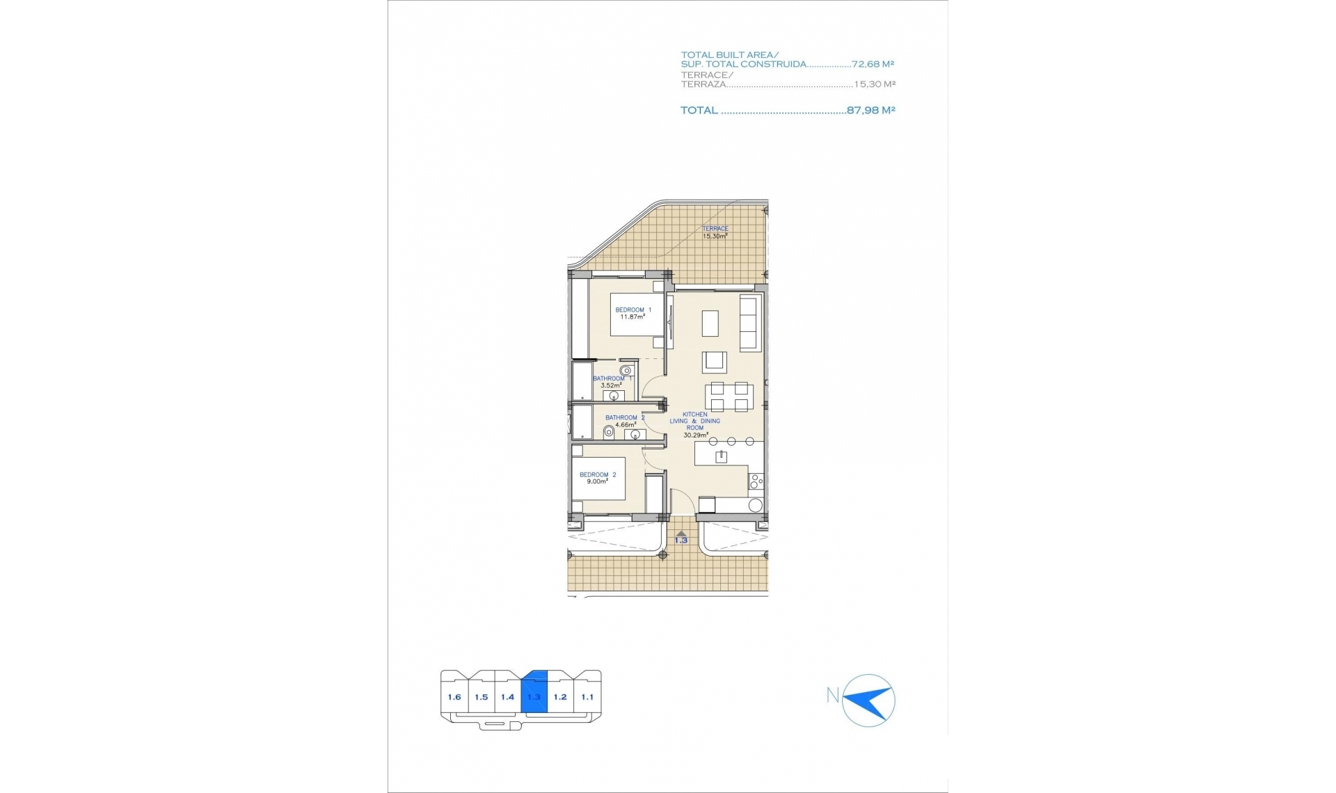 New Build - Apartment -
Los Alcázares - Serena Golf