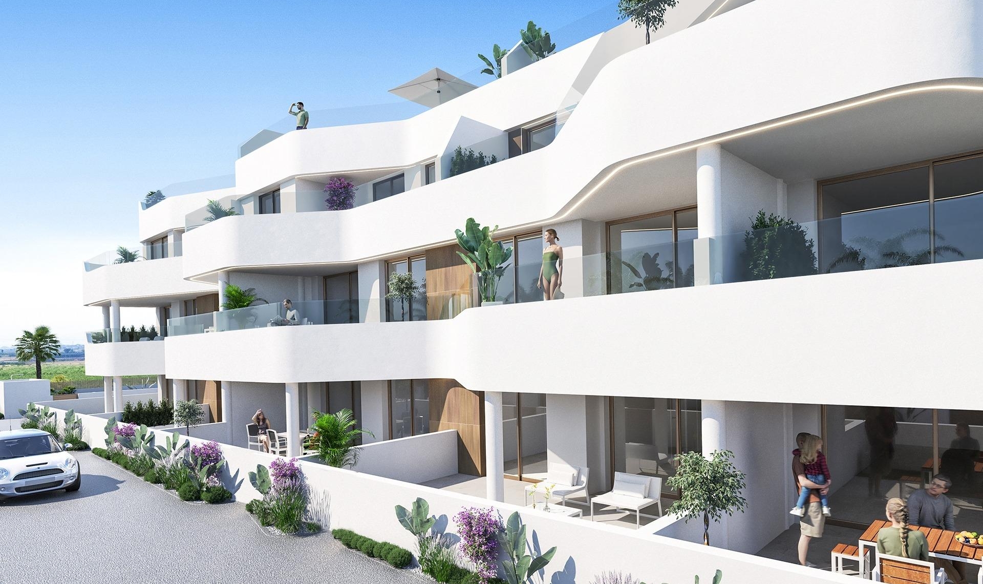 New Build - Apartment -
Los Alcázares - Serena Golf