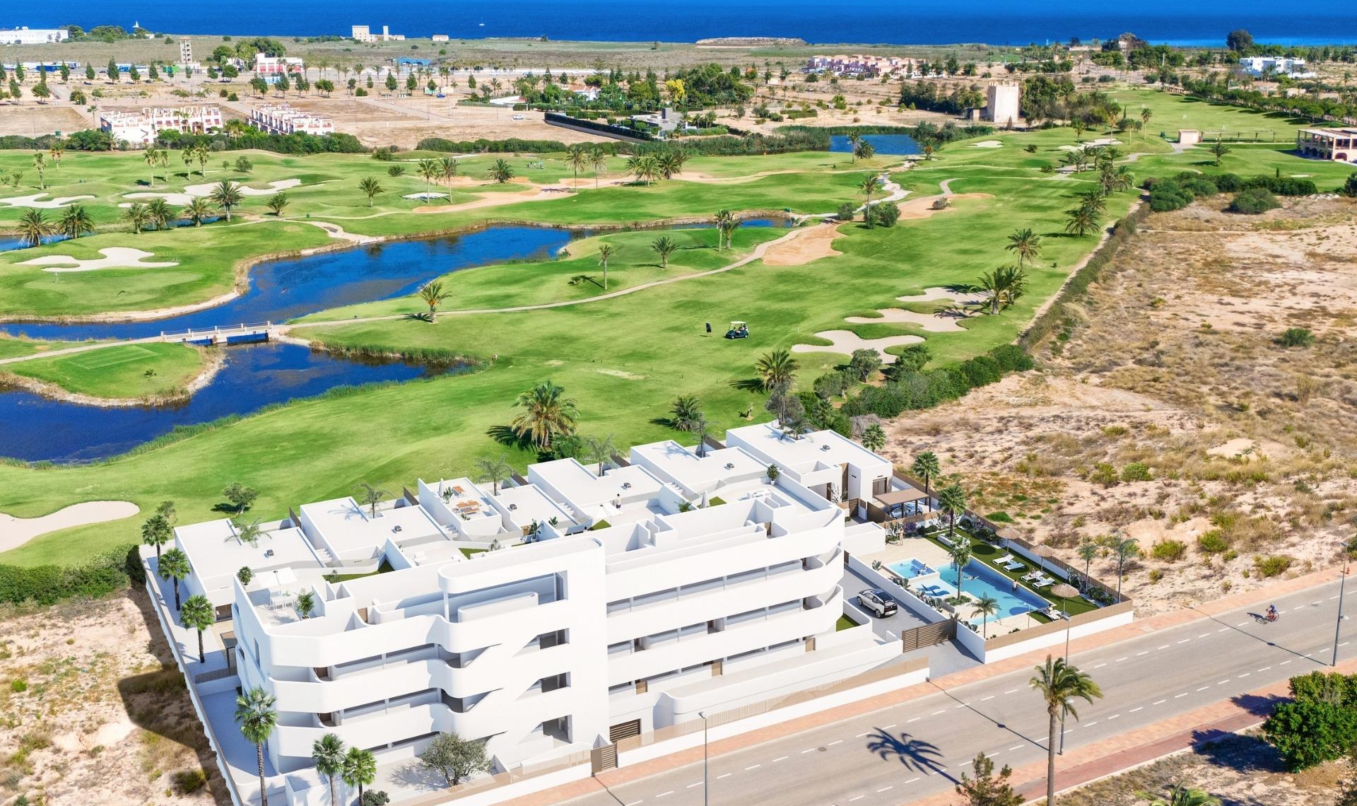 New Build - Apartment -
Los Alcázares - Serena Golf