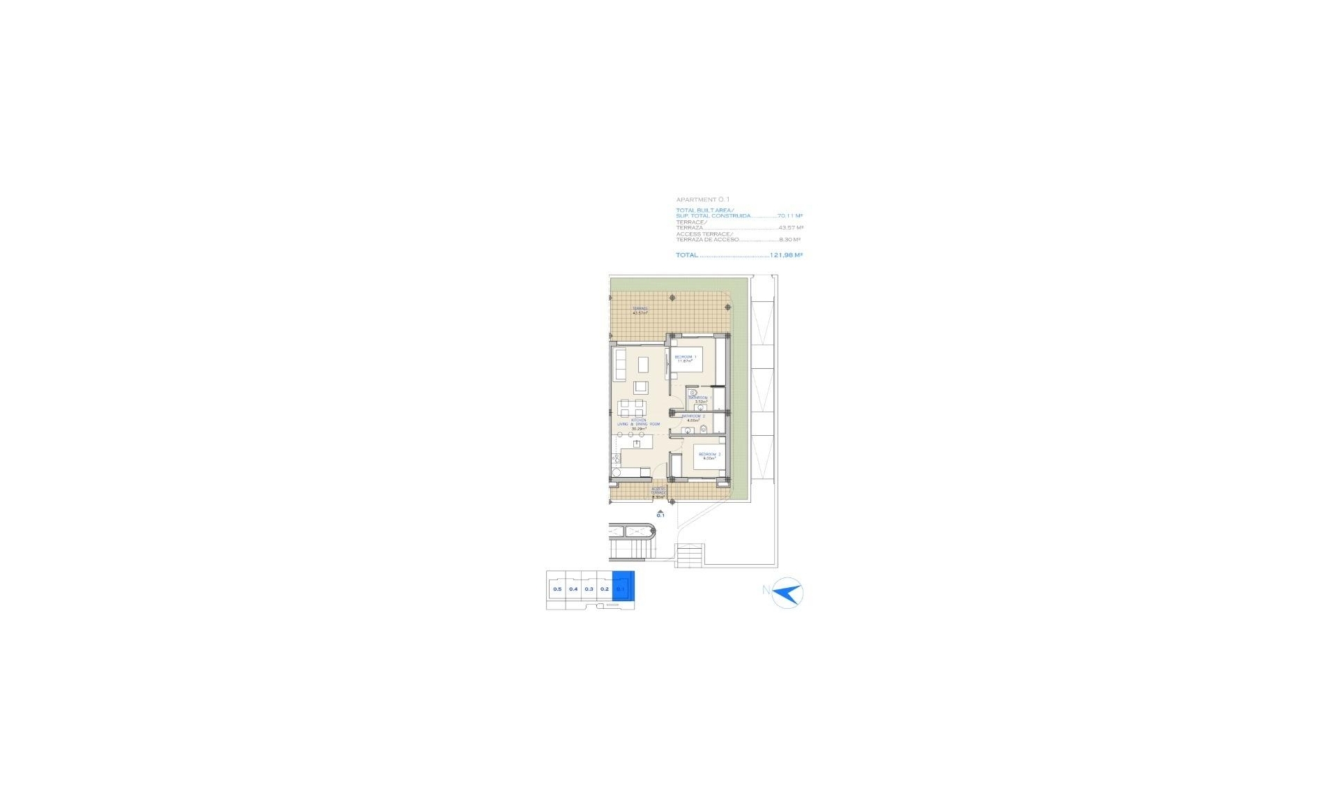 New Build - Apartment -
Los Alcázares - Serena Golf