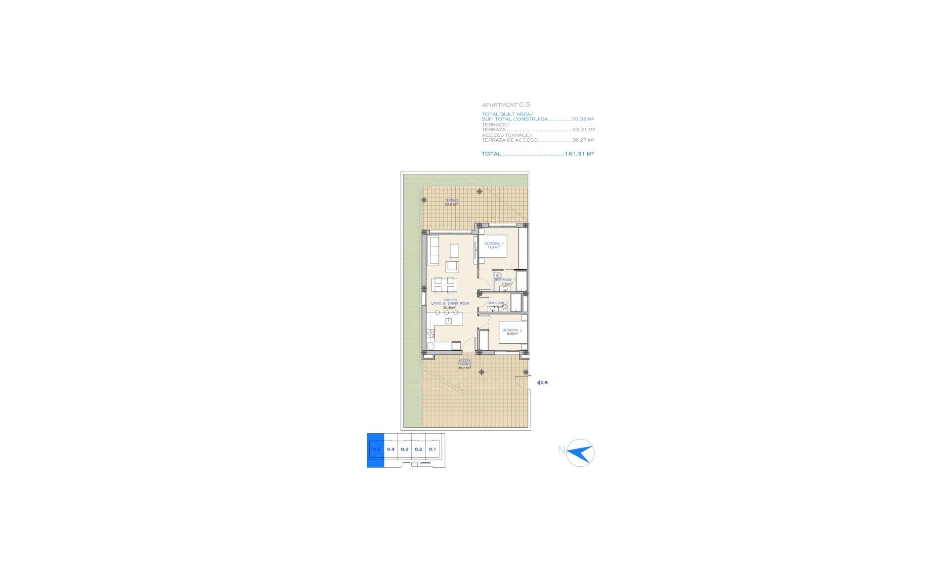 New Build - Apartment -
Los Alcázares - Serena Golf