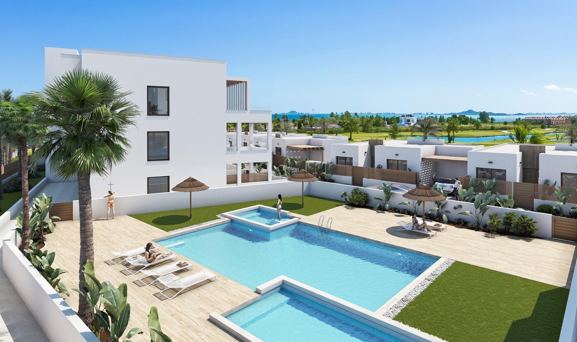 New Build - Apartment -
Los Alcázares - Serena Golf