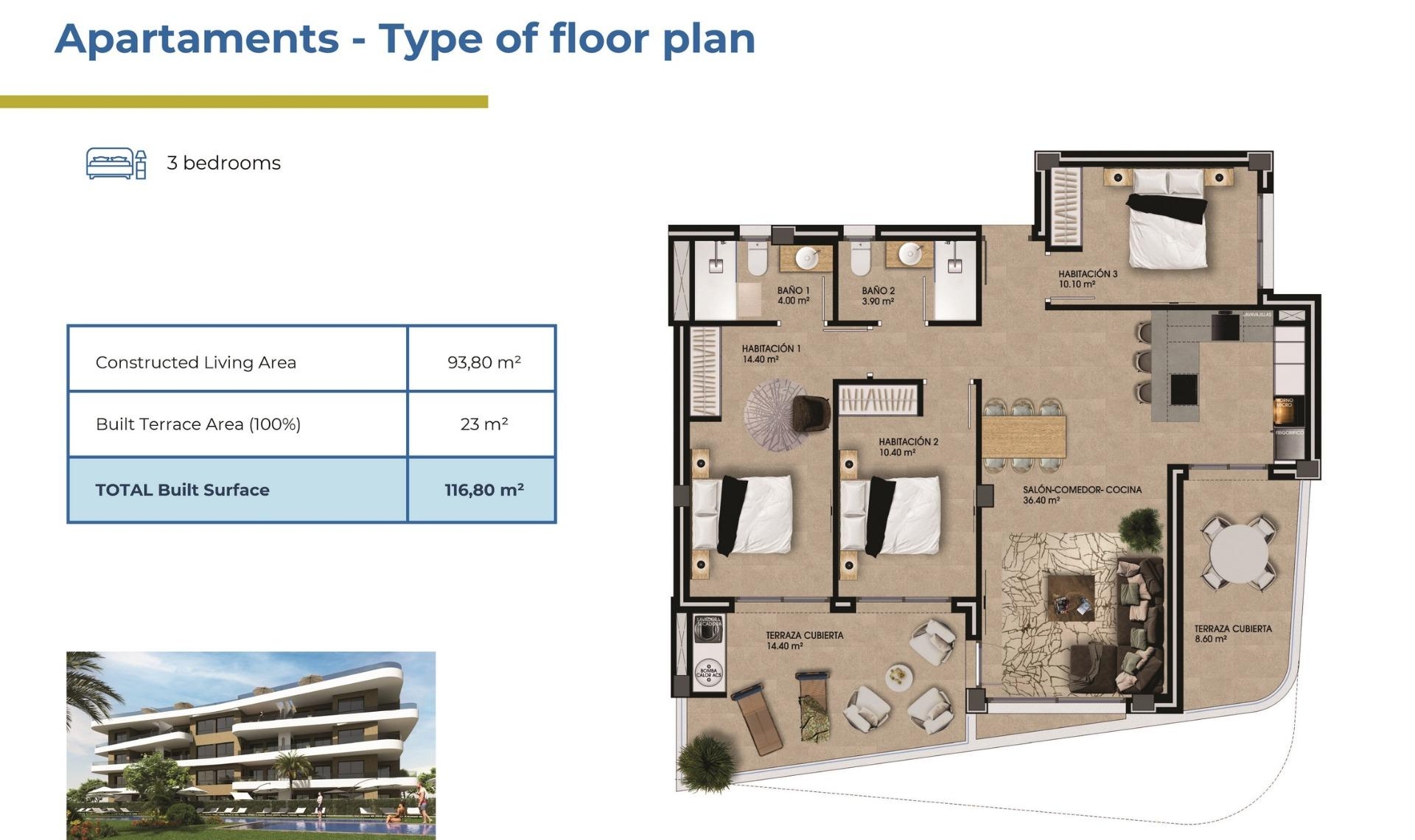 New Build - Apartment -
Orihuela Costa - Punta Prima