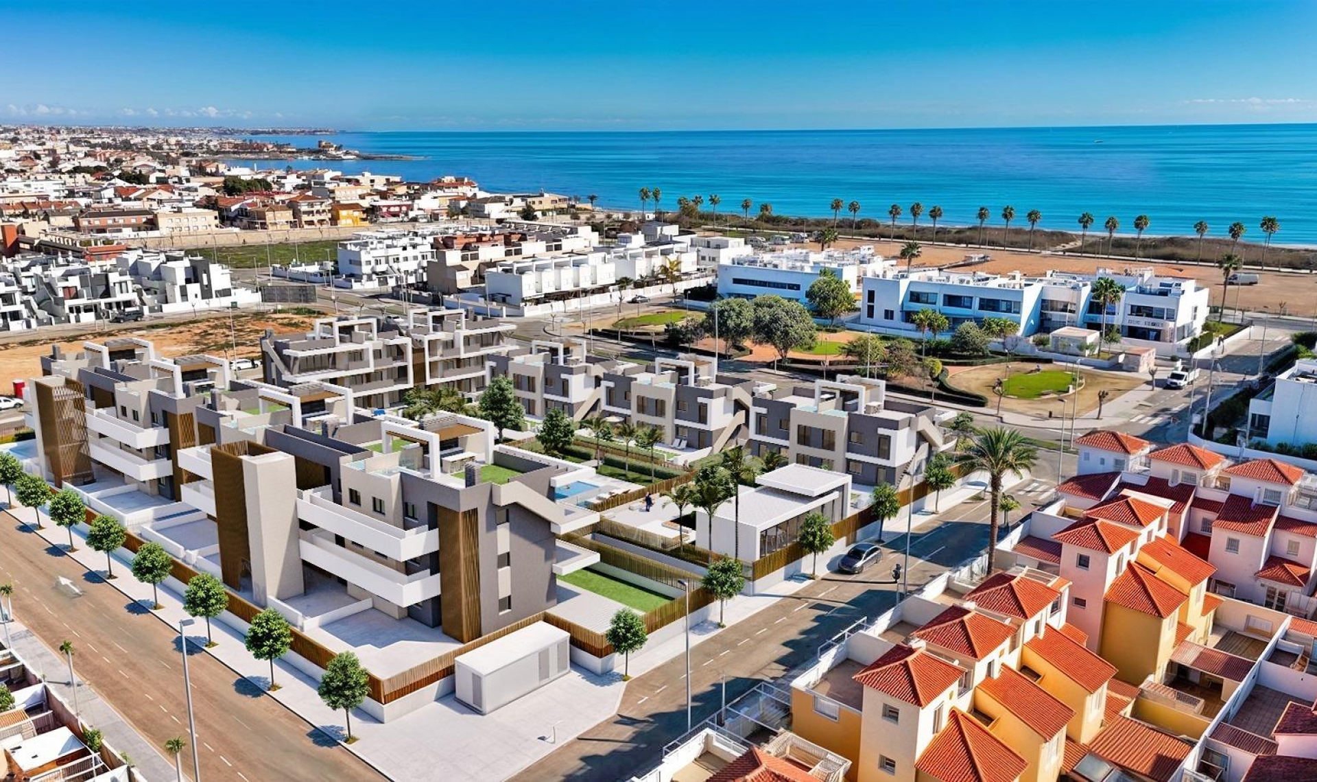 New Build - Apartment -
Pilar de la Horadada - Playa de las Higuericas