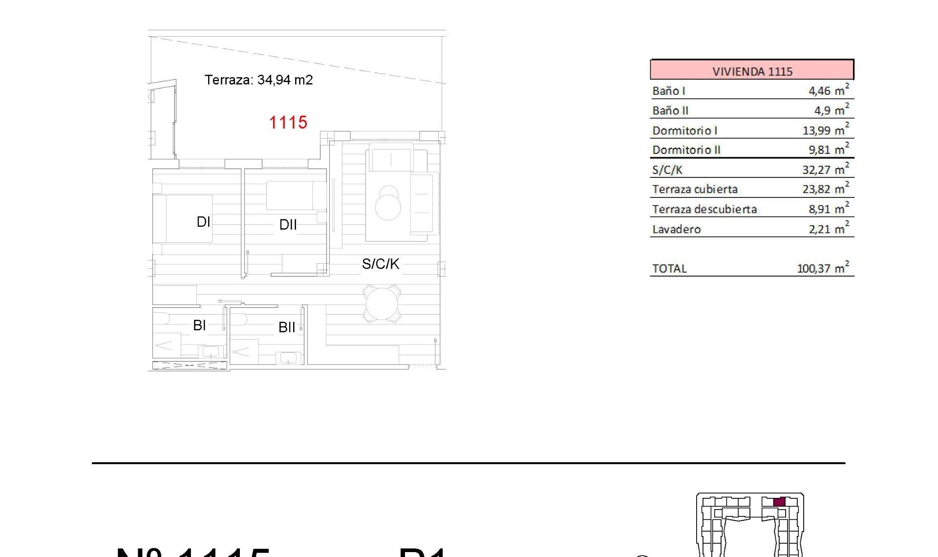 New Build - Apartment -
San Miguel - Pueblo