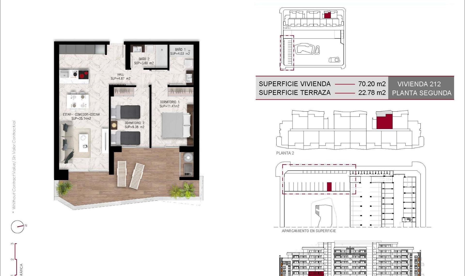 New Build - Apartment -
San Miguel - Pueblo