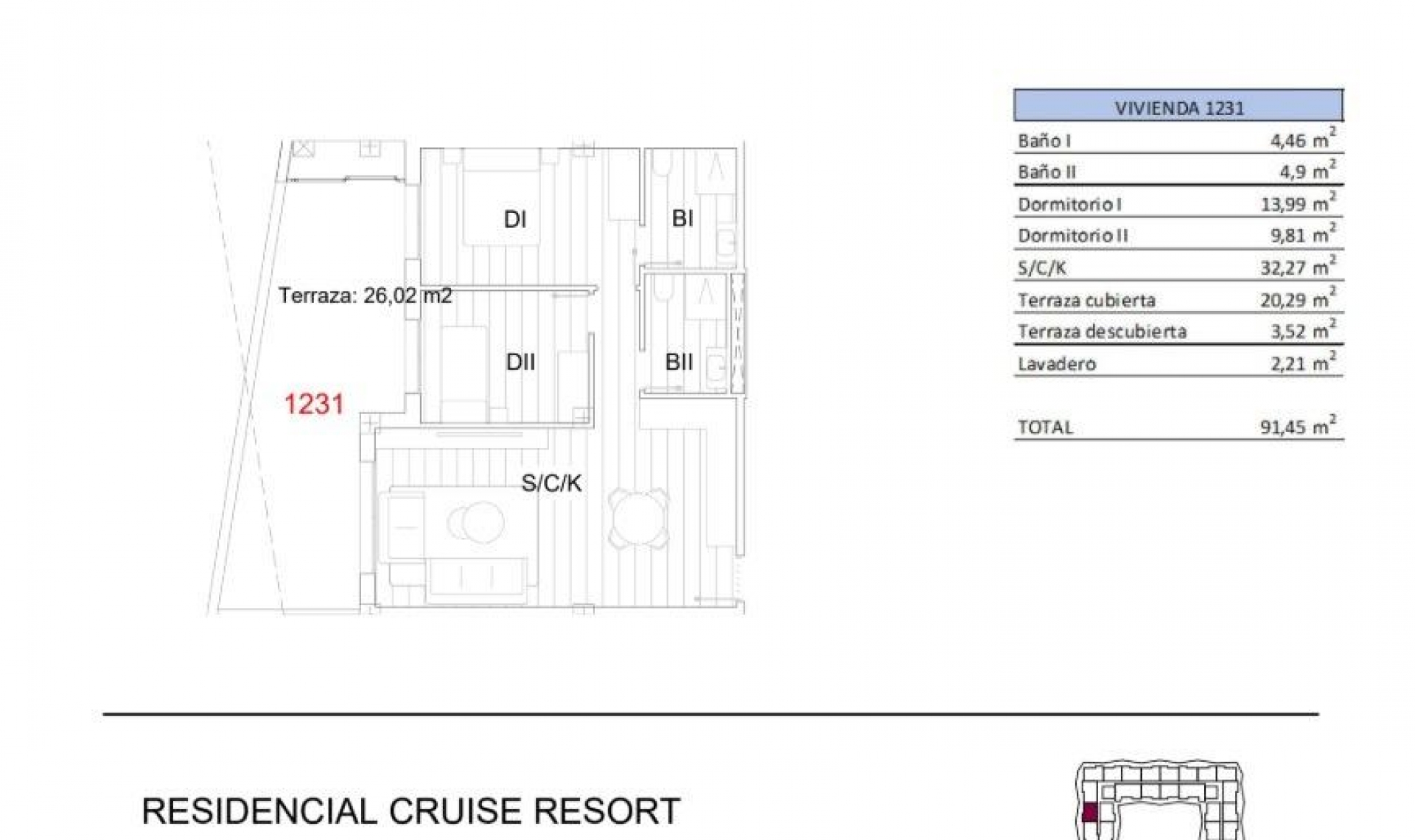New Build - Apartment -
San Miguel - Pueblo