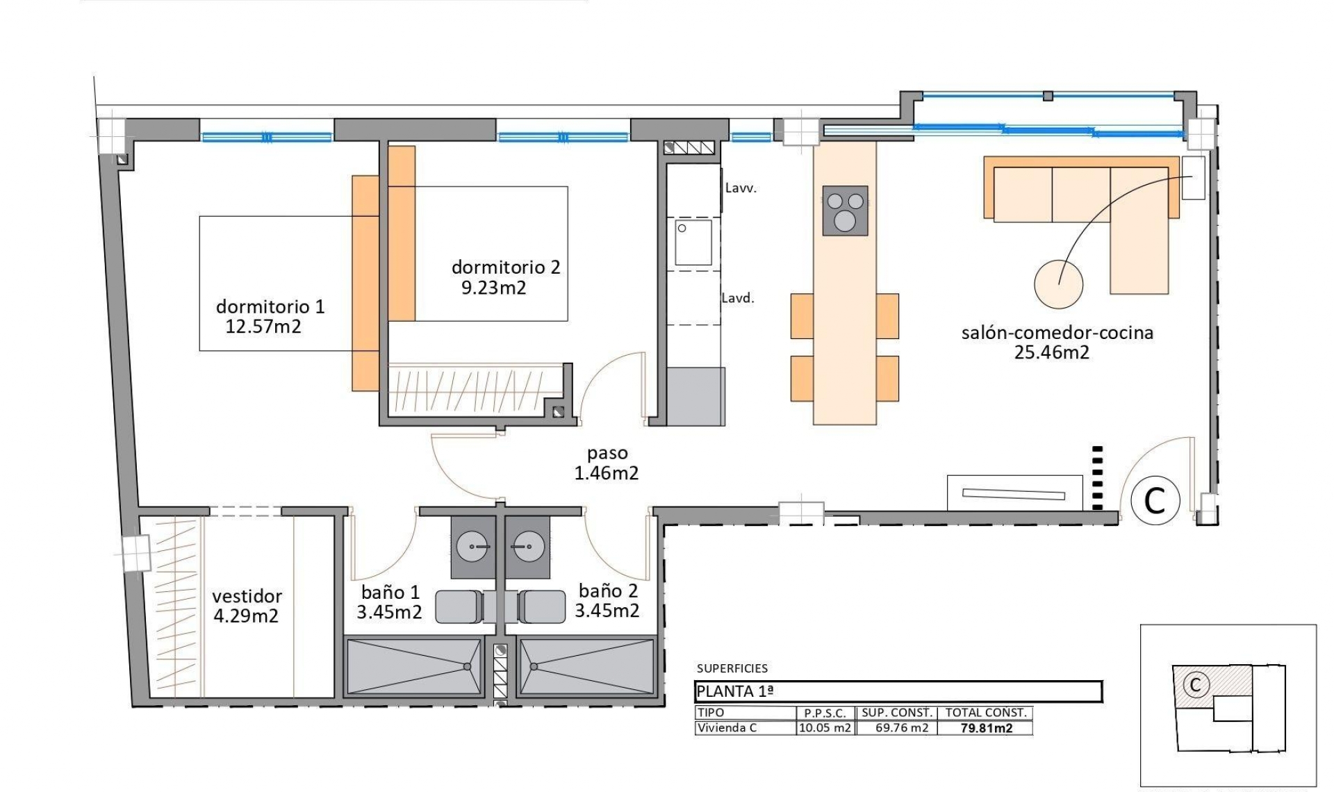 New Build - Apartment -
San Pedro del Pinatar - Lo Pagan, San Pedro del Pinatar
