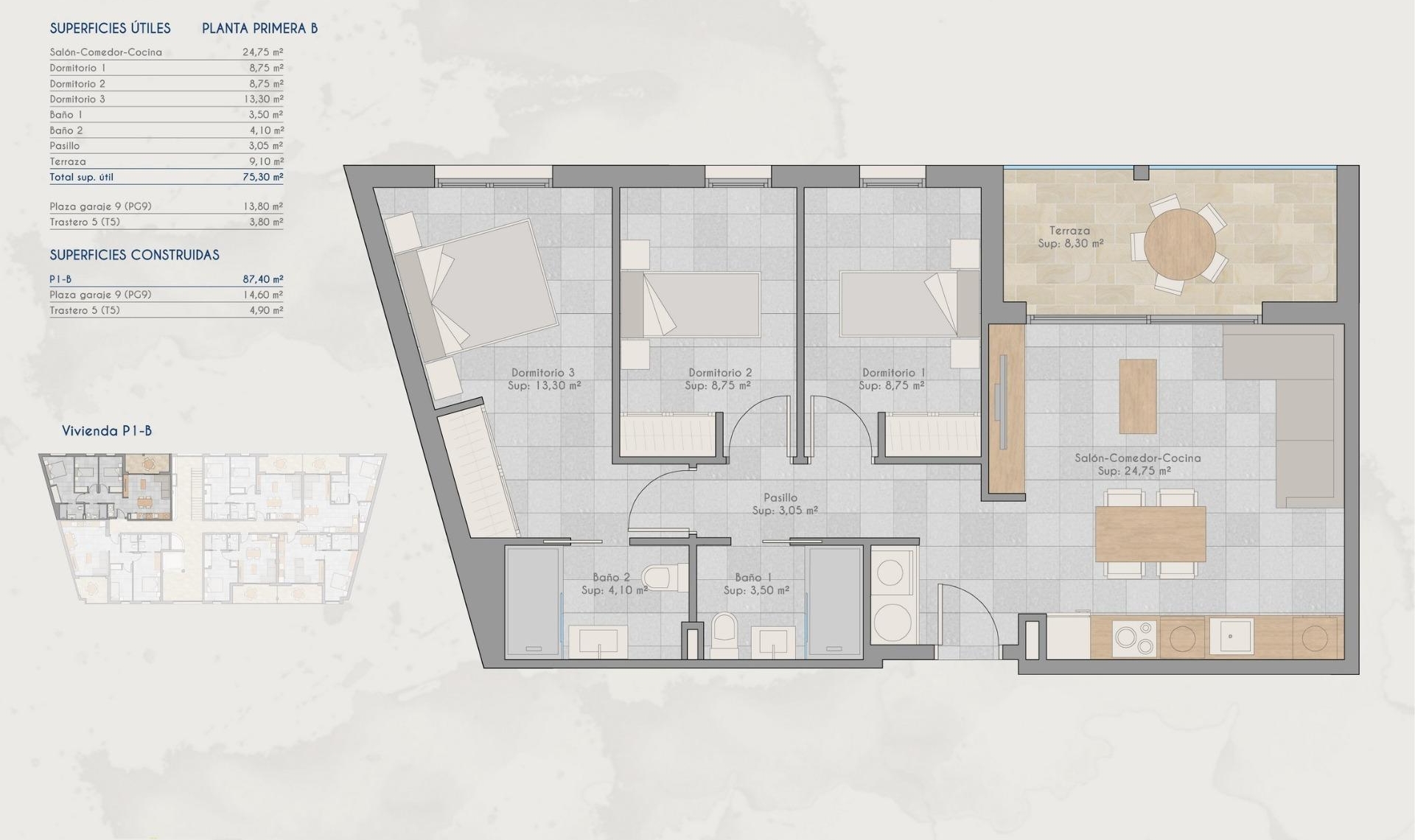 New Build - Apartment -
San Pedro del Pinatar - Lo Pagan, San Pedro del Pinatar