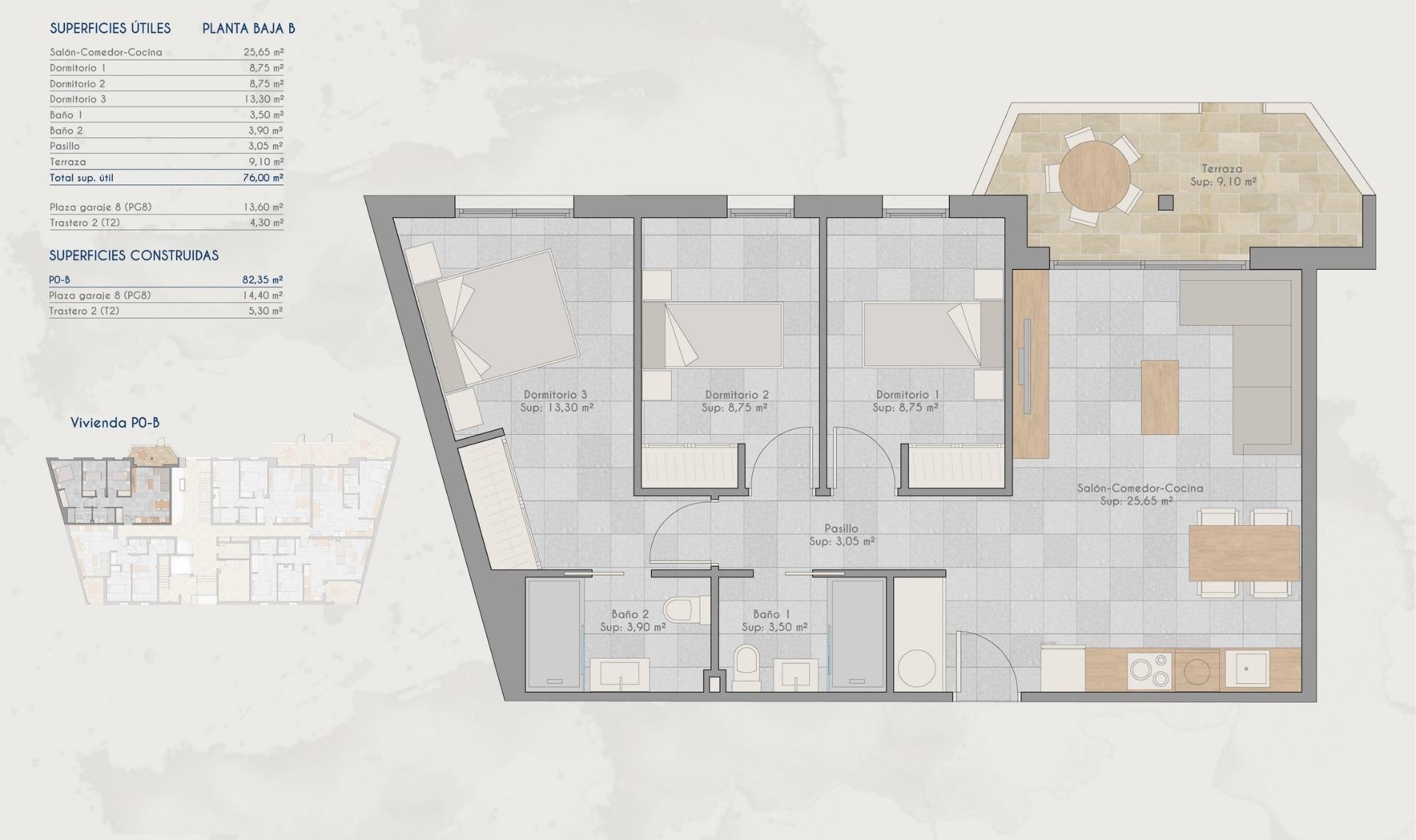 New Build - Apartment -
San Pedro del Pinatar - Lo Pagan, San Pedro del Pinatar