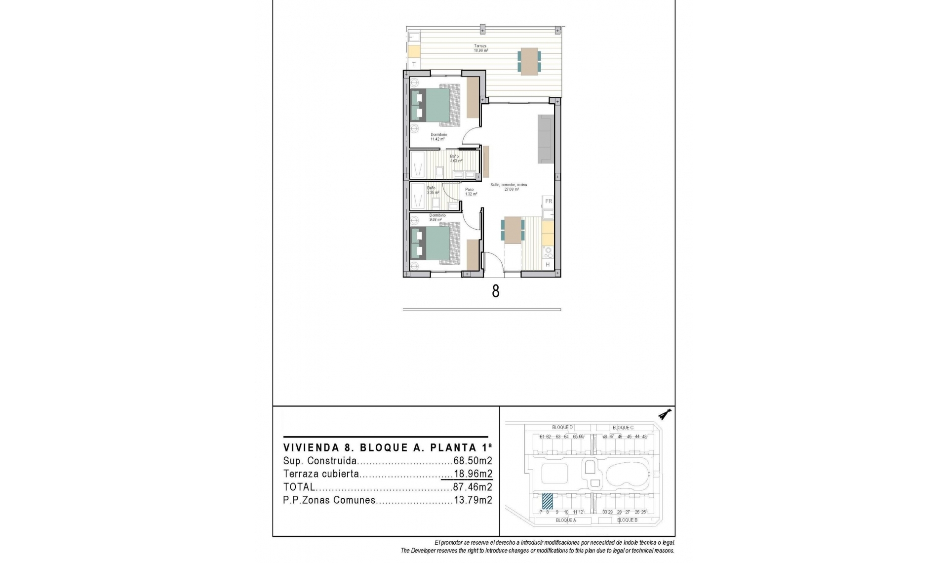 New Build - Apartment -
Torre Pacheco - San Cayetano