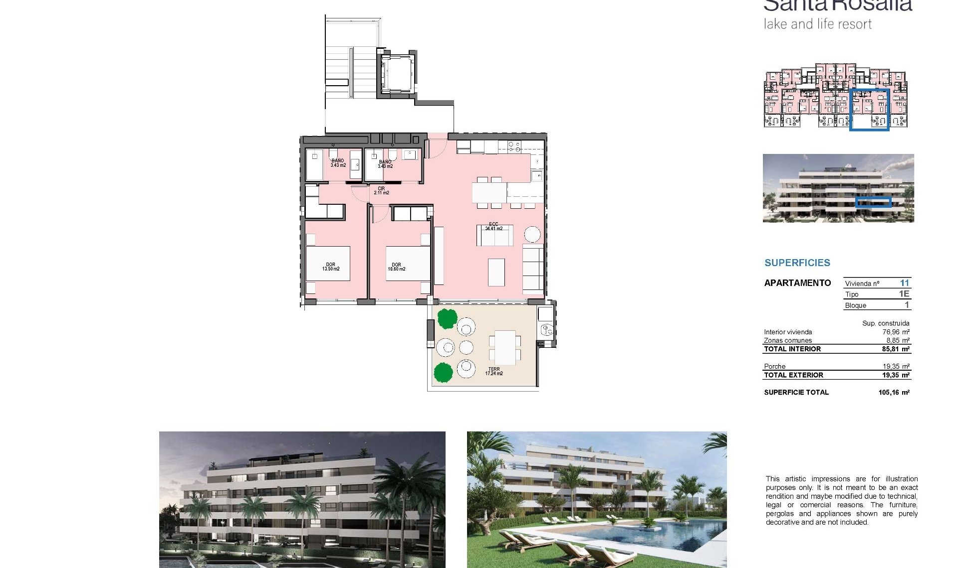 New Build - Apartment -
Torre Pacheco - Santa Rosalia Lake And Life Resort