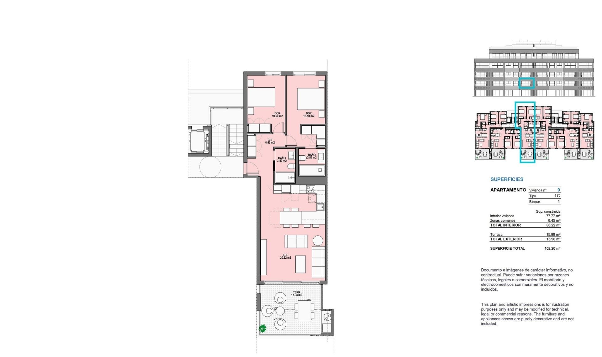 New Build - Apartment -
Torre Pacheco - Santa Rosalia Lake And Life Resort
