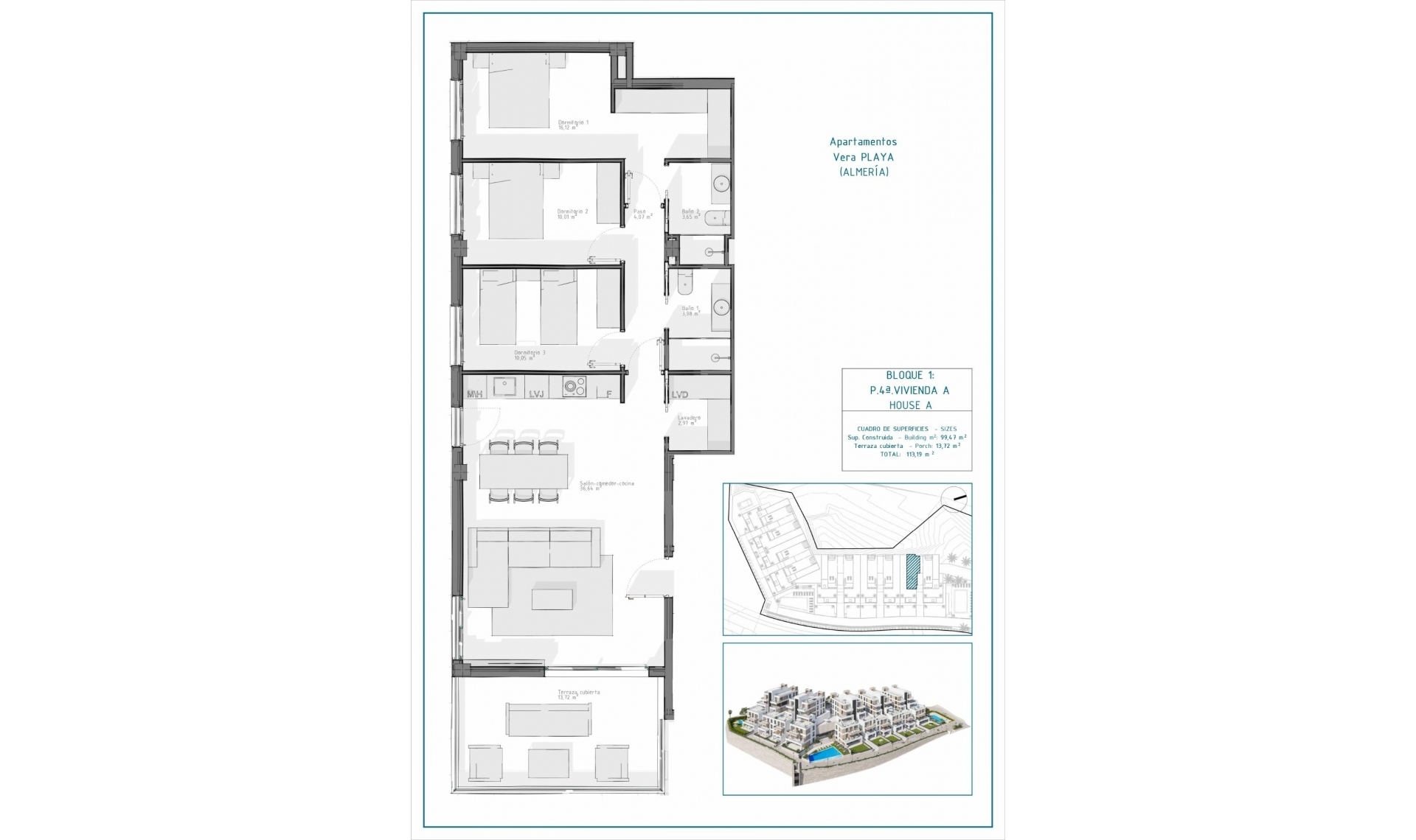 New Build - Apartment -
Vera - Pueblo Salinas