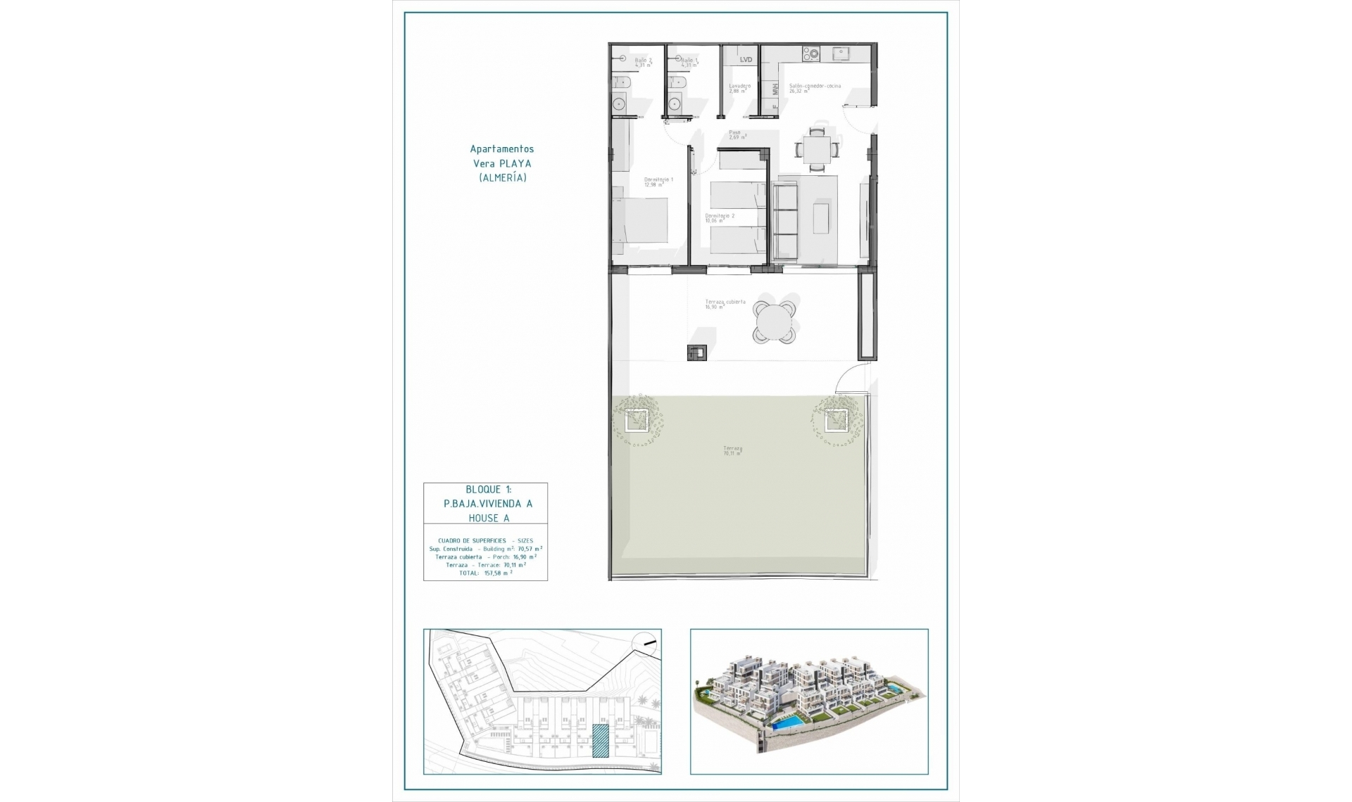 New Build - Apartment -
Vera - Pueblo Salinas