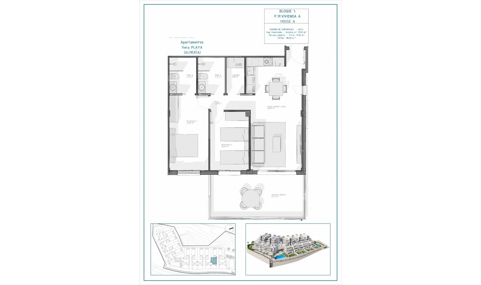 New Build - Apartment -
Vera - Pueblo Salinas