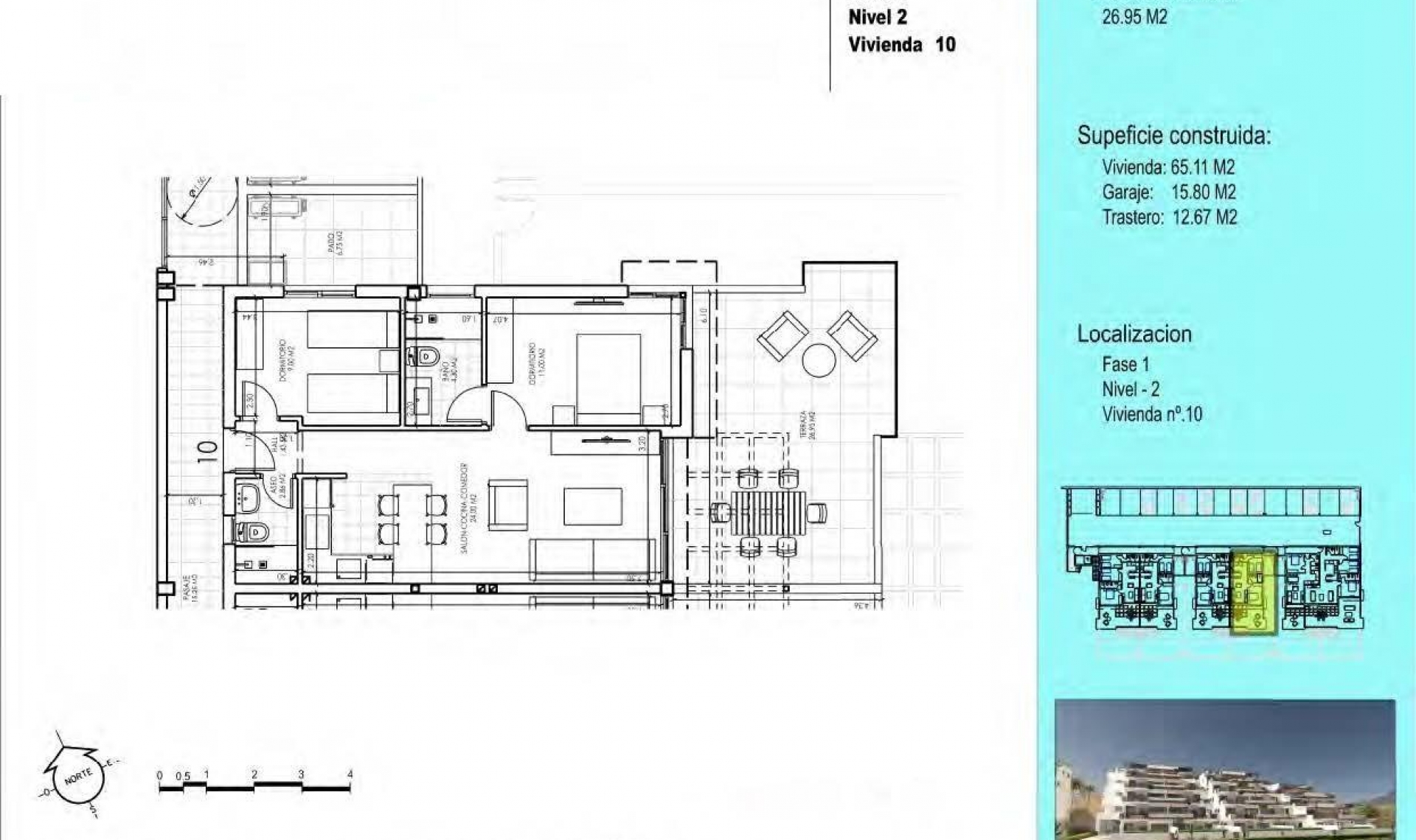 New Build - Apartment -
Vera - Vera playa