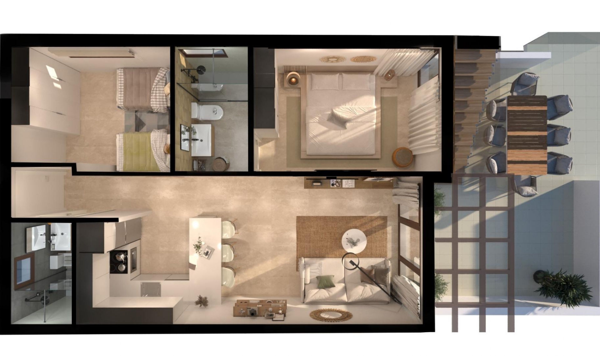 New Build - Apartment -
Vera - Vera playa