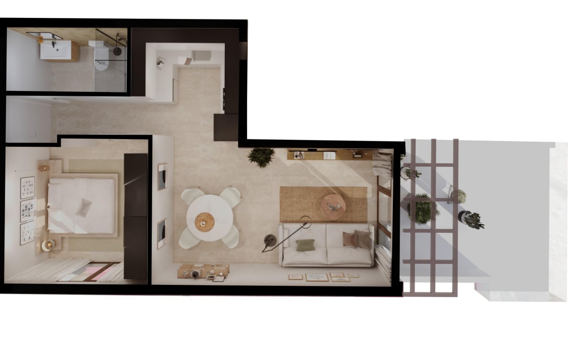 New Build - Apartment -
Vera - Vera playa