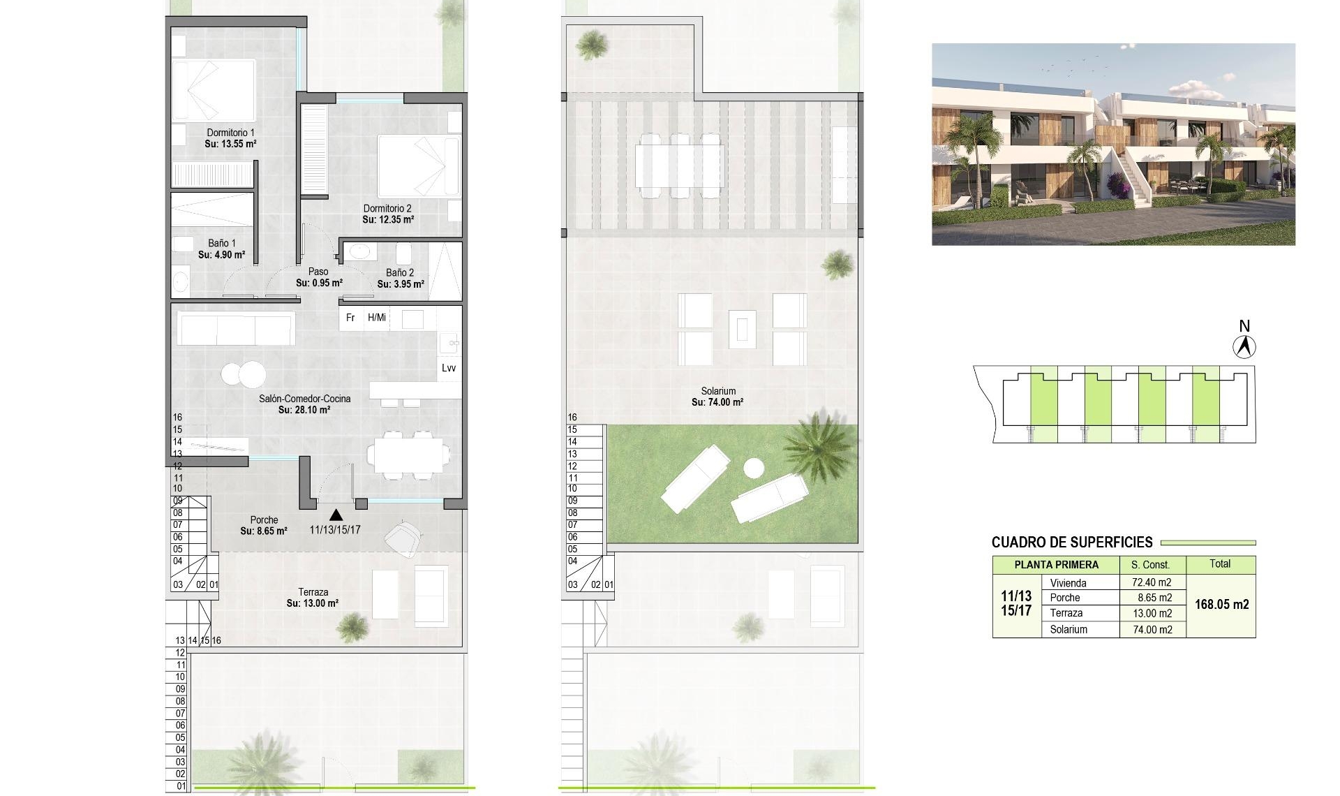 New Build - Bungalow -
Alhama de Murcia - Condado De Alhama