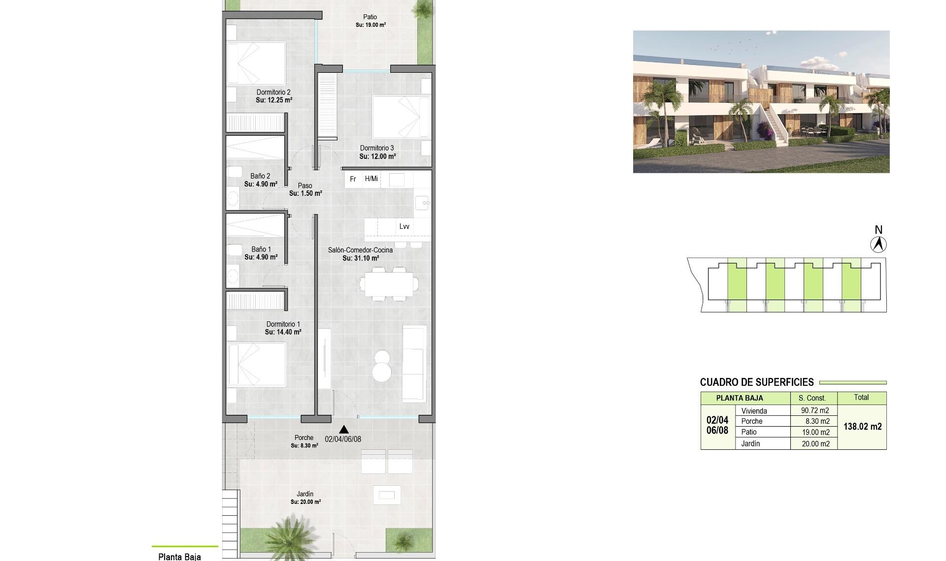 New Build - Bungalow -
Alhama de Murcia - Condado De Alhama