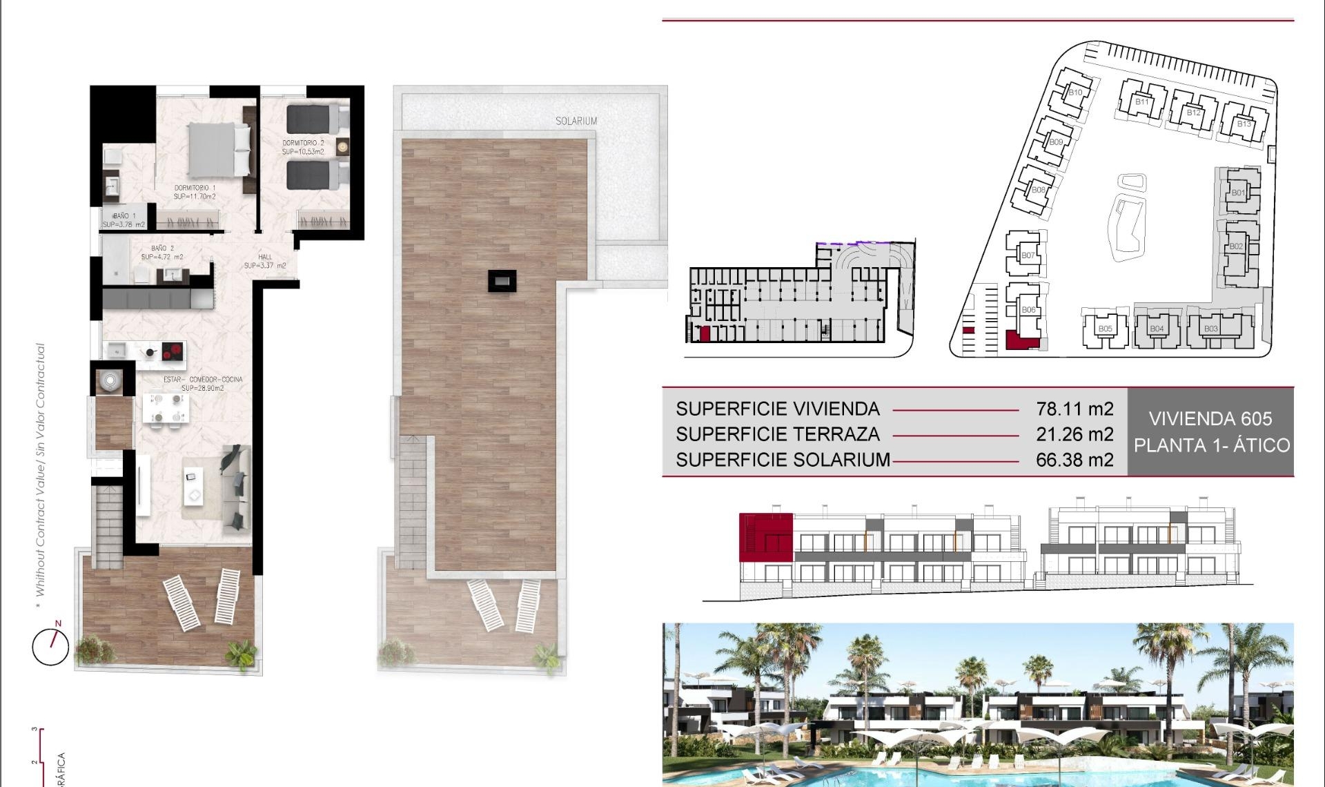 New Build - Bungalow -
Ciudad Quesada - Rojales - Lo Marabú