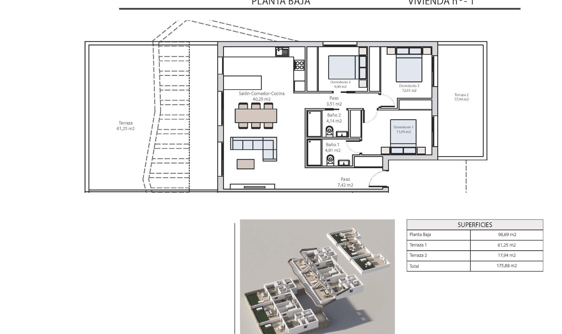 New Build - Bungalow -
Finestrat - Balcon de finestrat