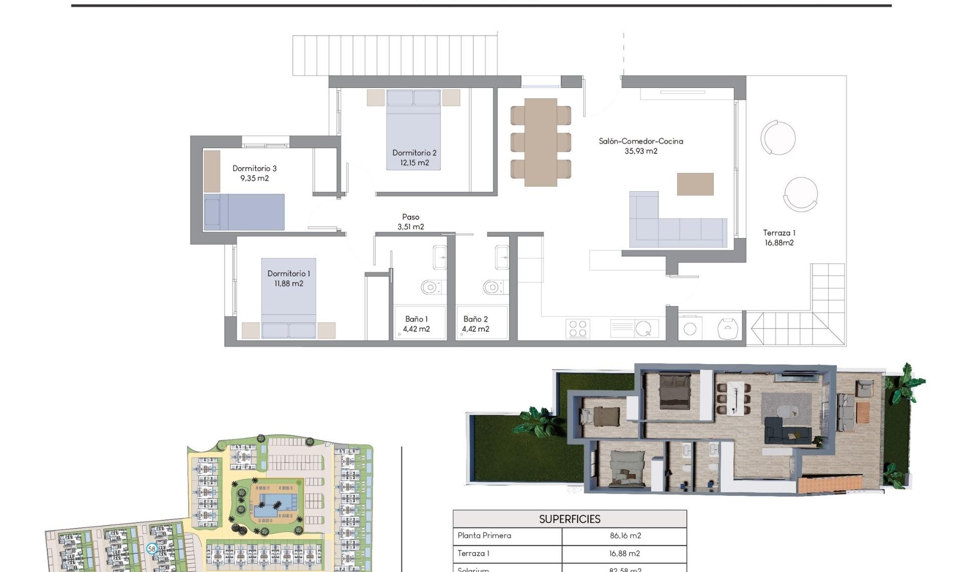 New Build - Bungalow -
Finestrat - Finestrat hills