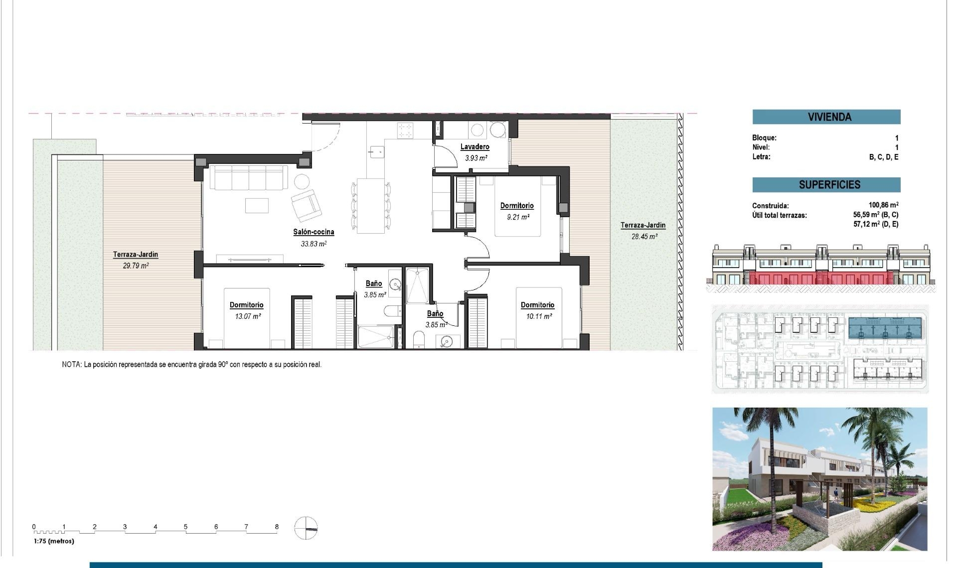 New Build - Bungalow -
Los Alcázares - Serena Golf