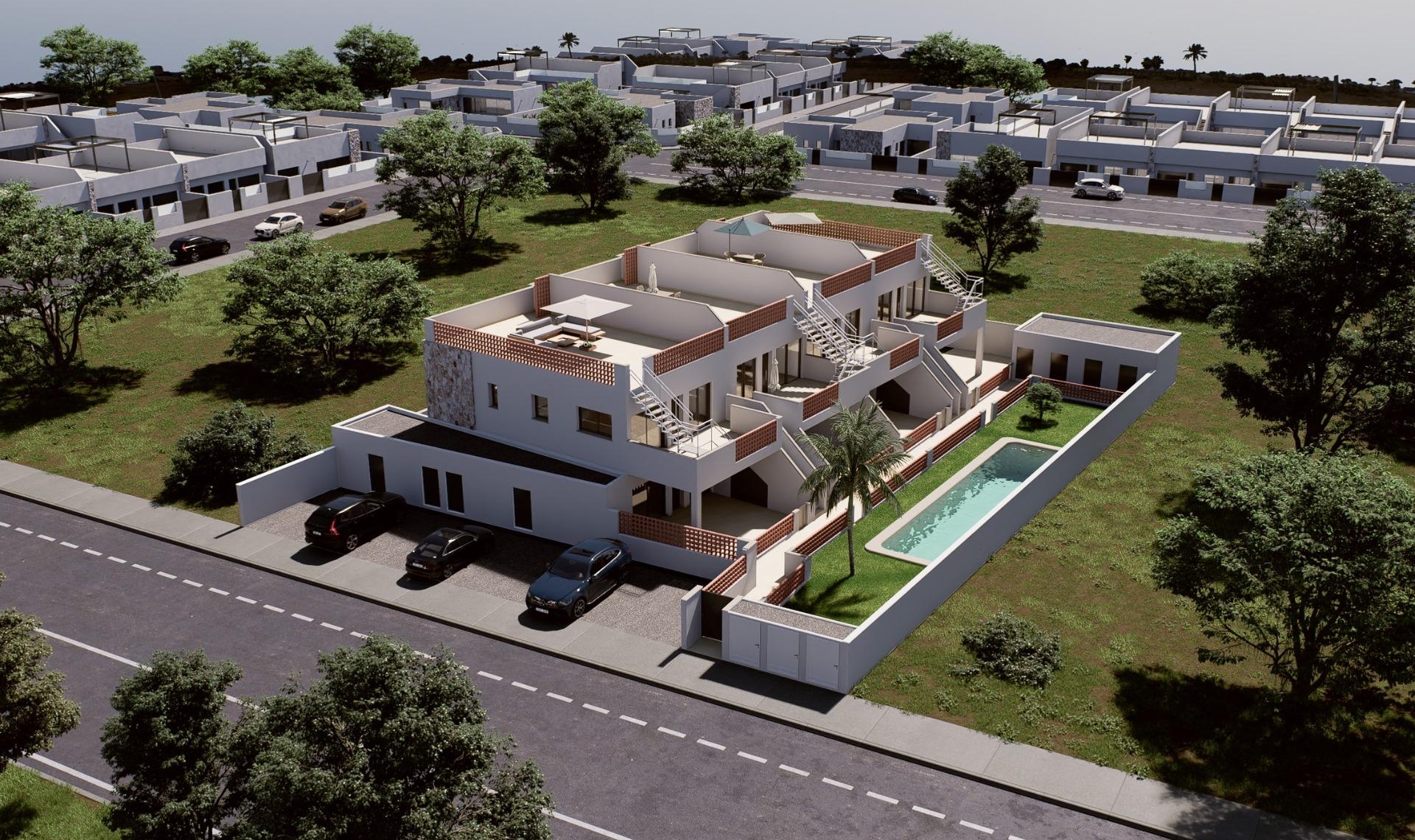 New Build - Bungalow -
Pilar de la Horadada - Parque del Mediterraneo