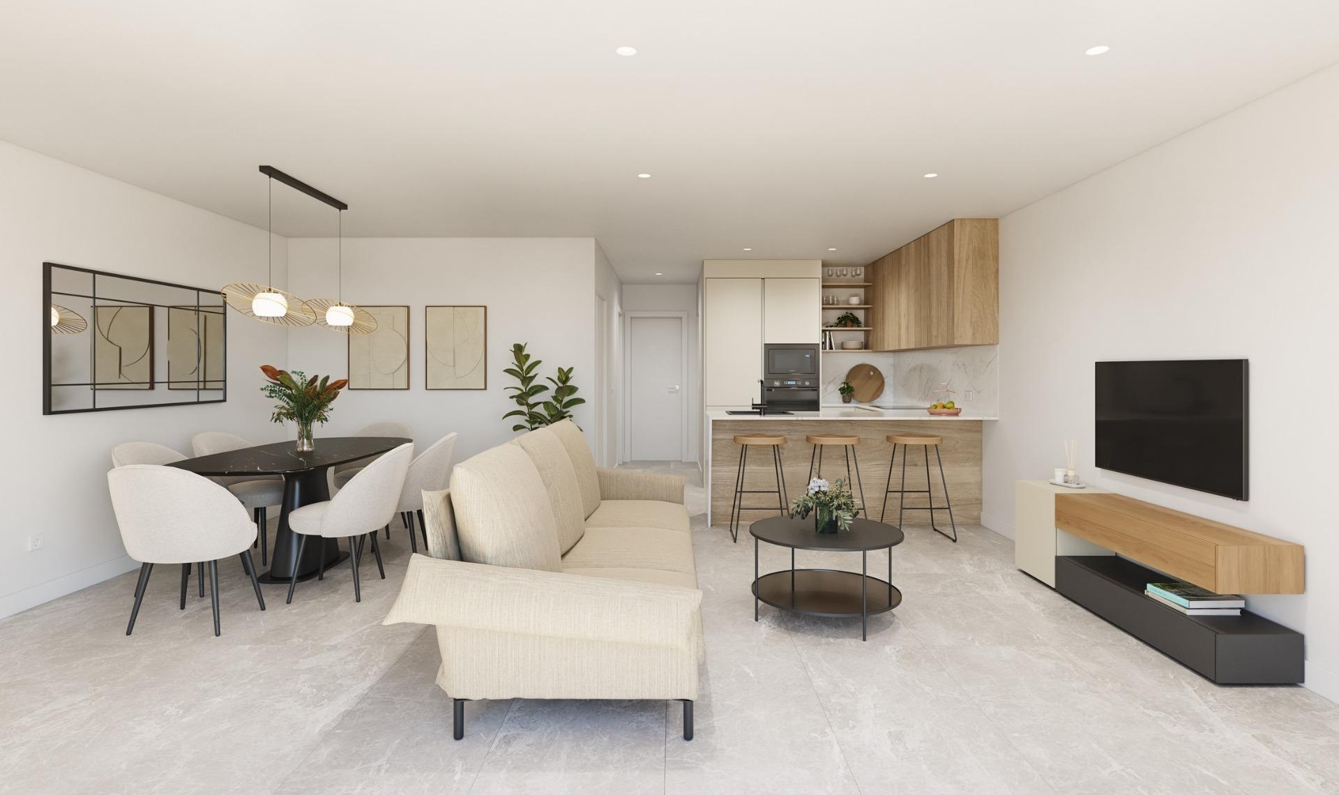 New Build - Bungalow -
Pilar de la Horadada - Parque Ramon eugenio Escudero